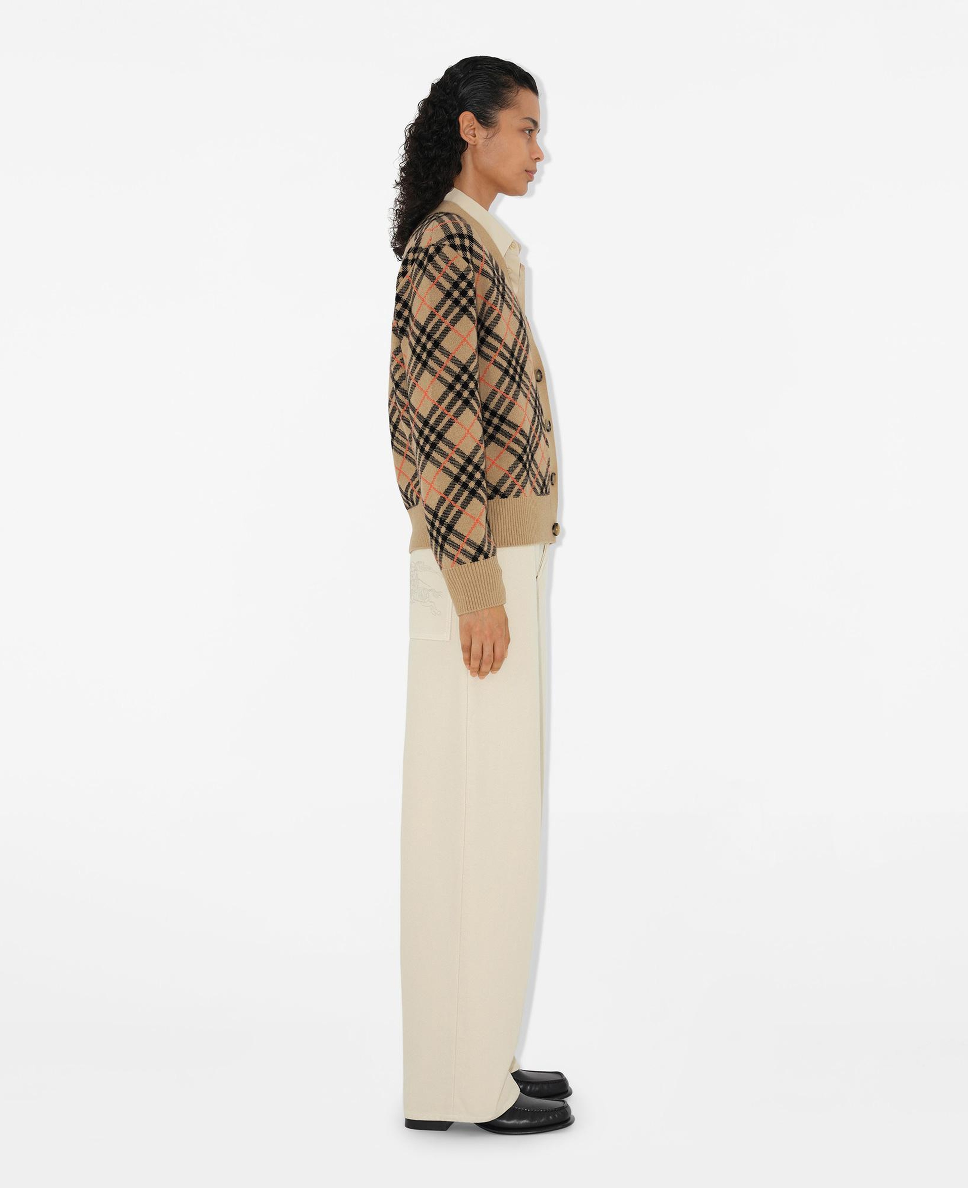Burberry Check Kaşmir Kadın Bej Hırka