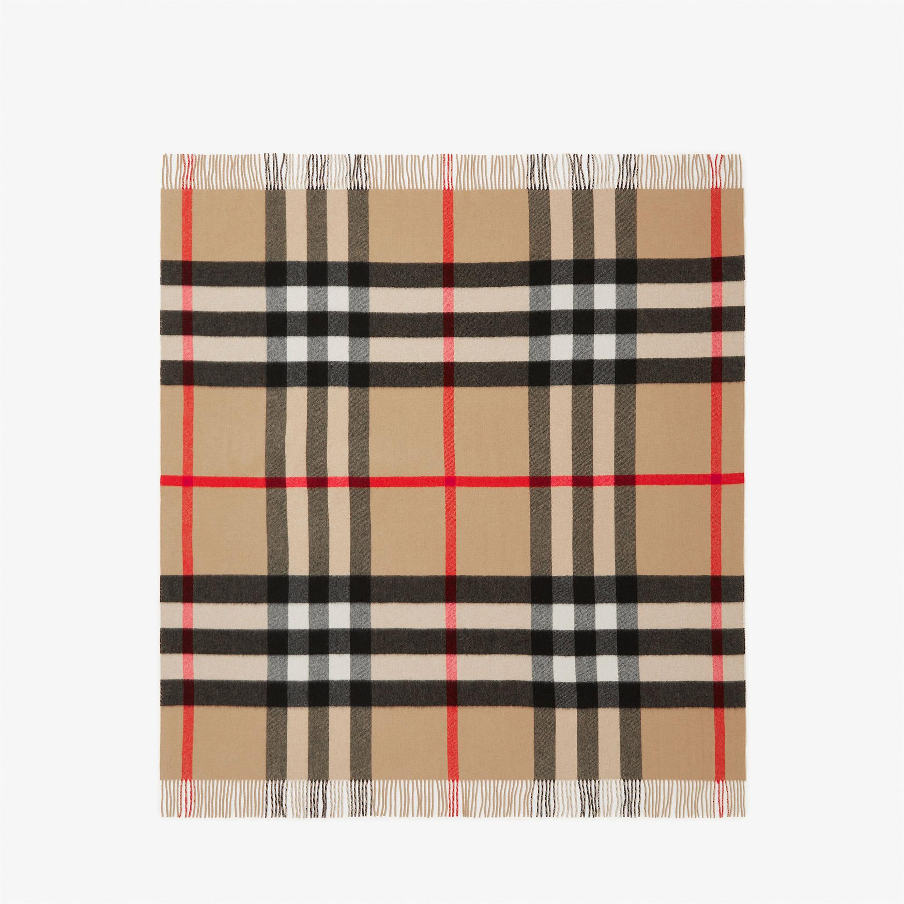 Burberry Kadın Bej Battaniye