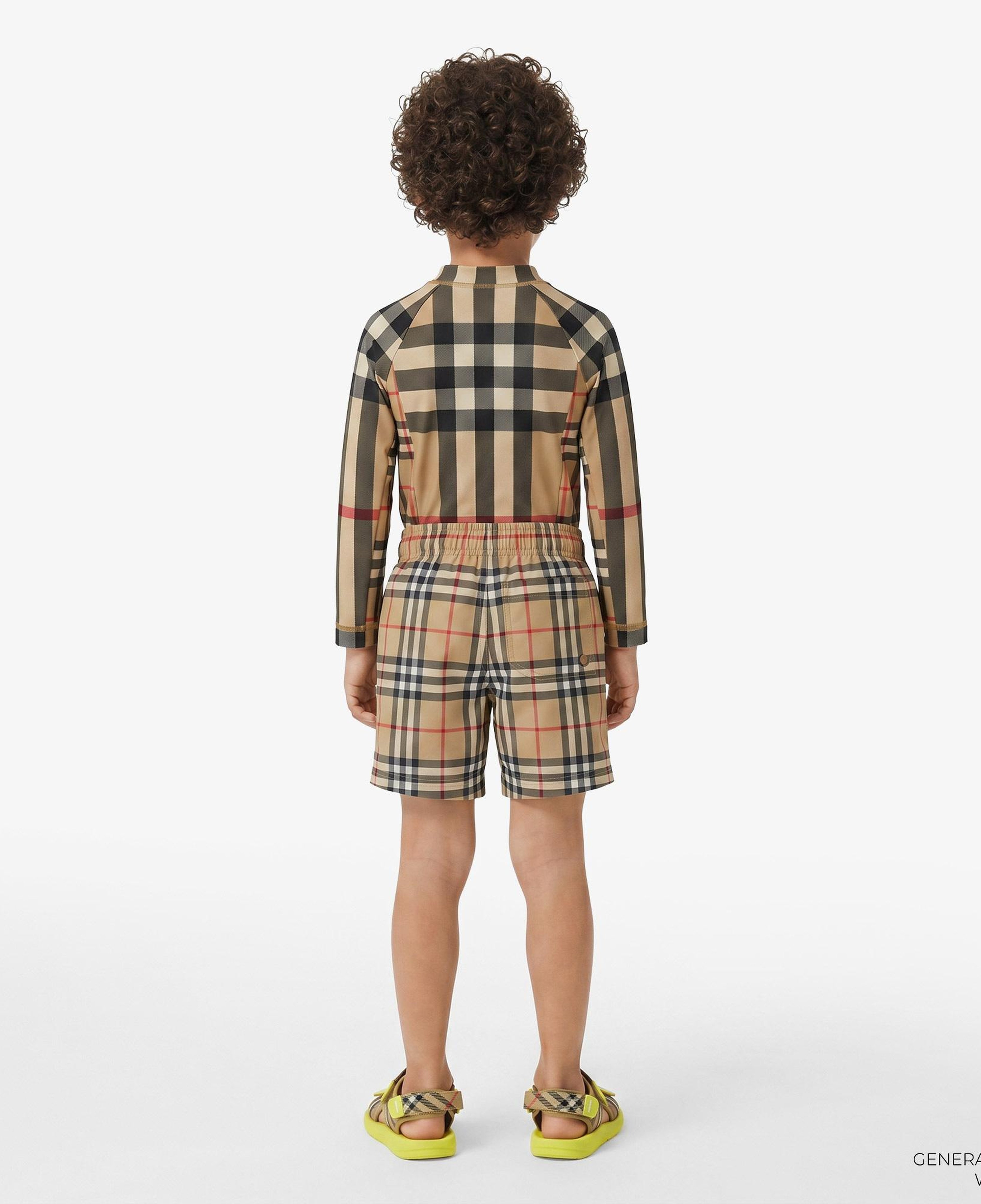 Burberry Malcolm Vintage Çocuk Bej Mayo