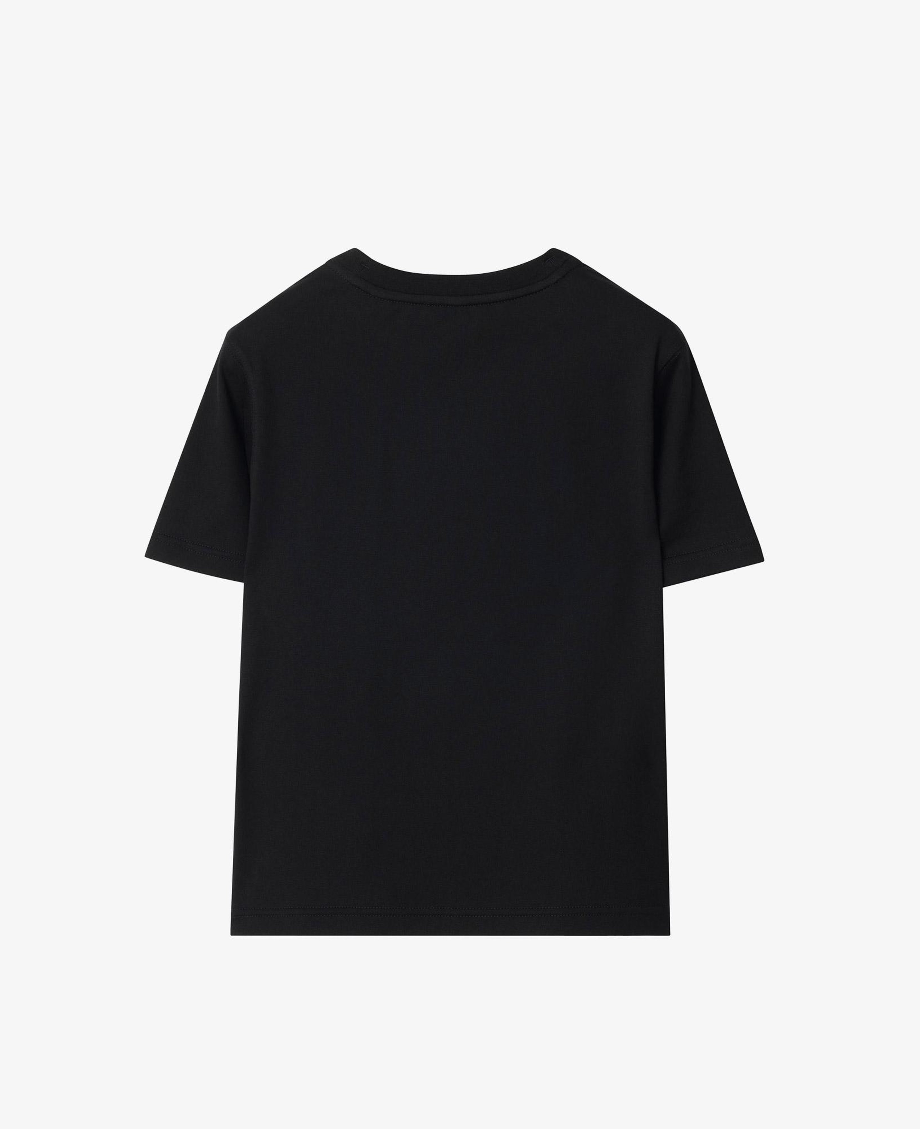 Burberry Cedar Knıght Çocuk Siyah T-Shirt
