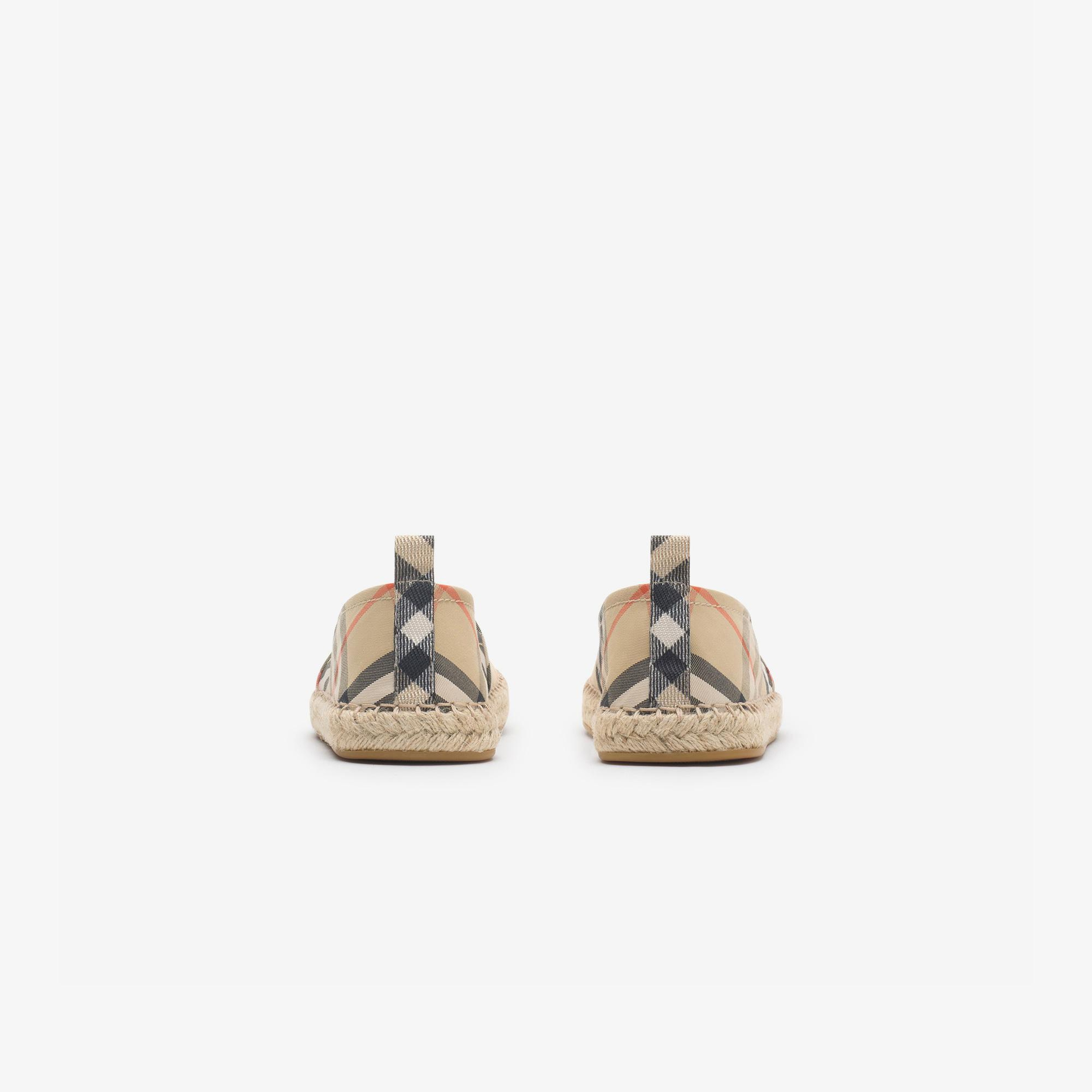 Burberry Check Çocuk Bej Espadril