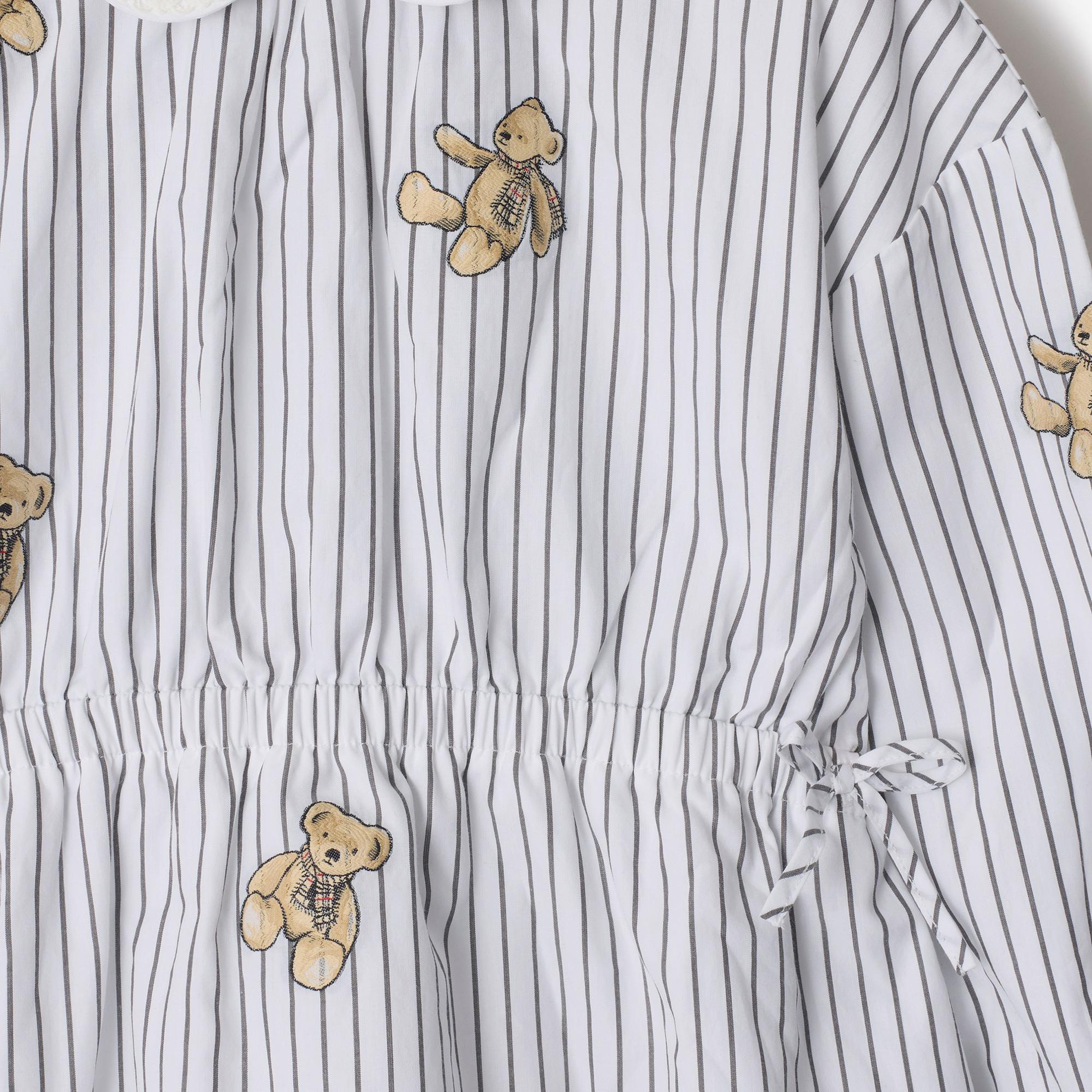 Burberry Çocuk Beyaz Elbise