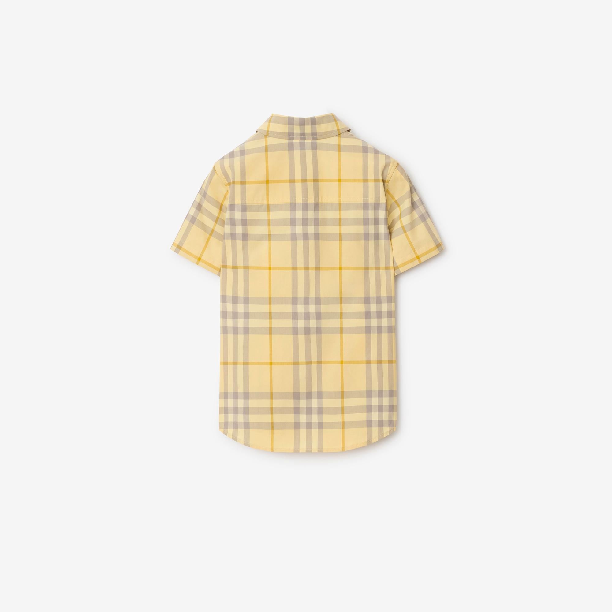 Burberry Çocuk Sarı Gömlek