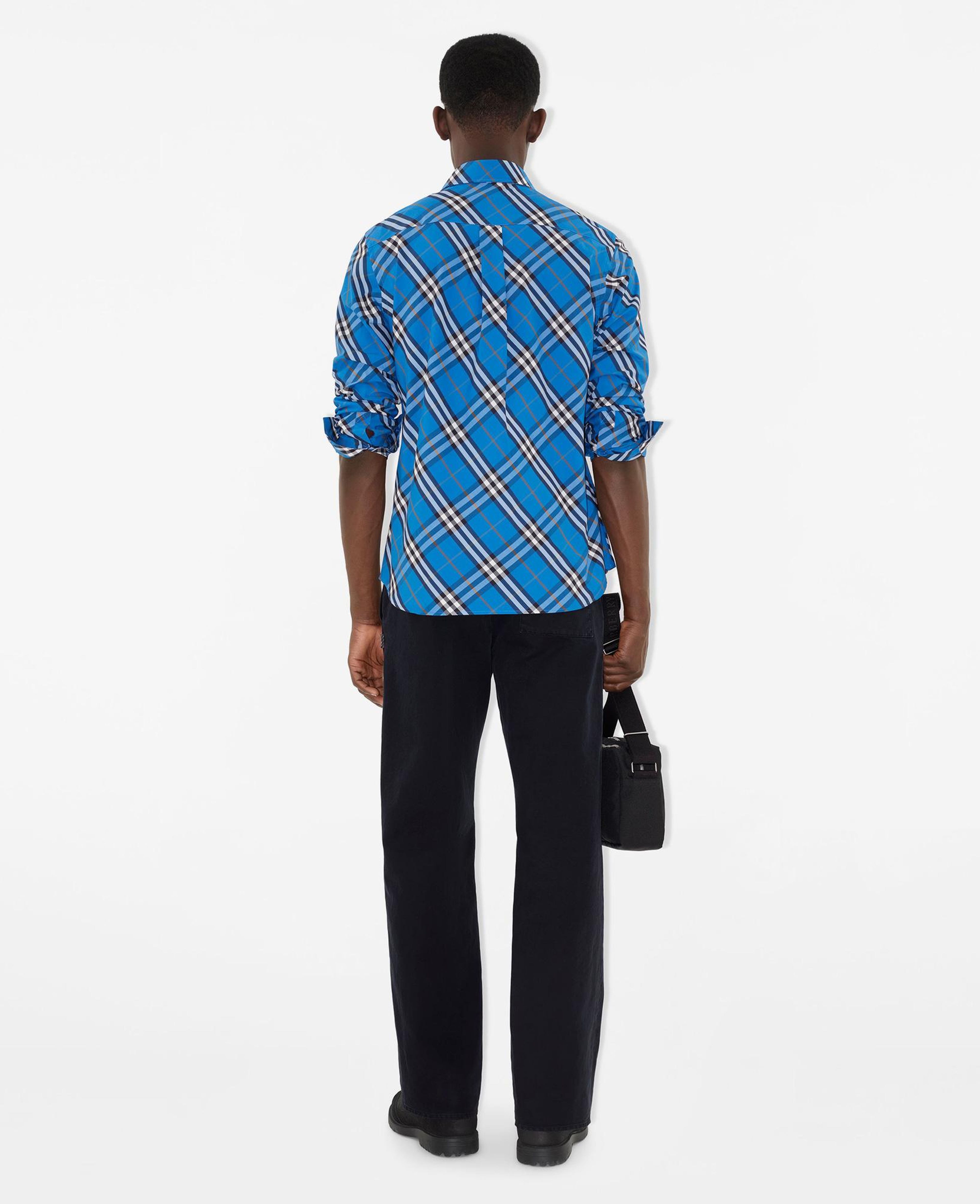 Burberry Erkek Mor Gömlek