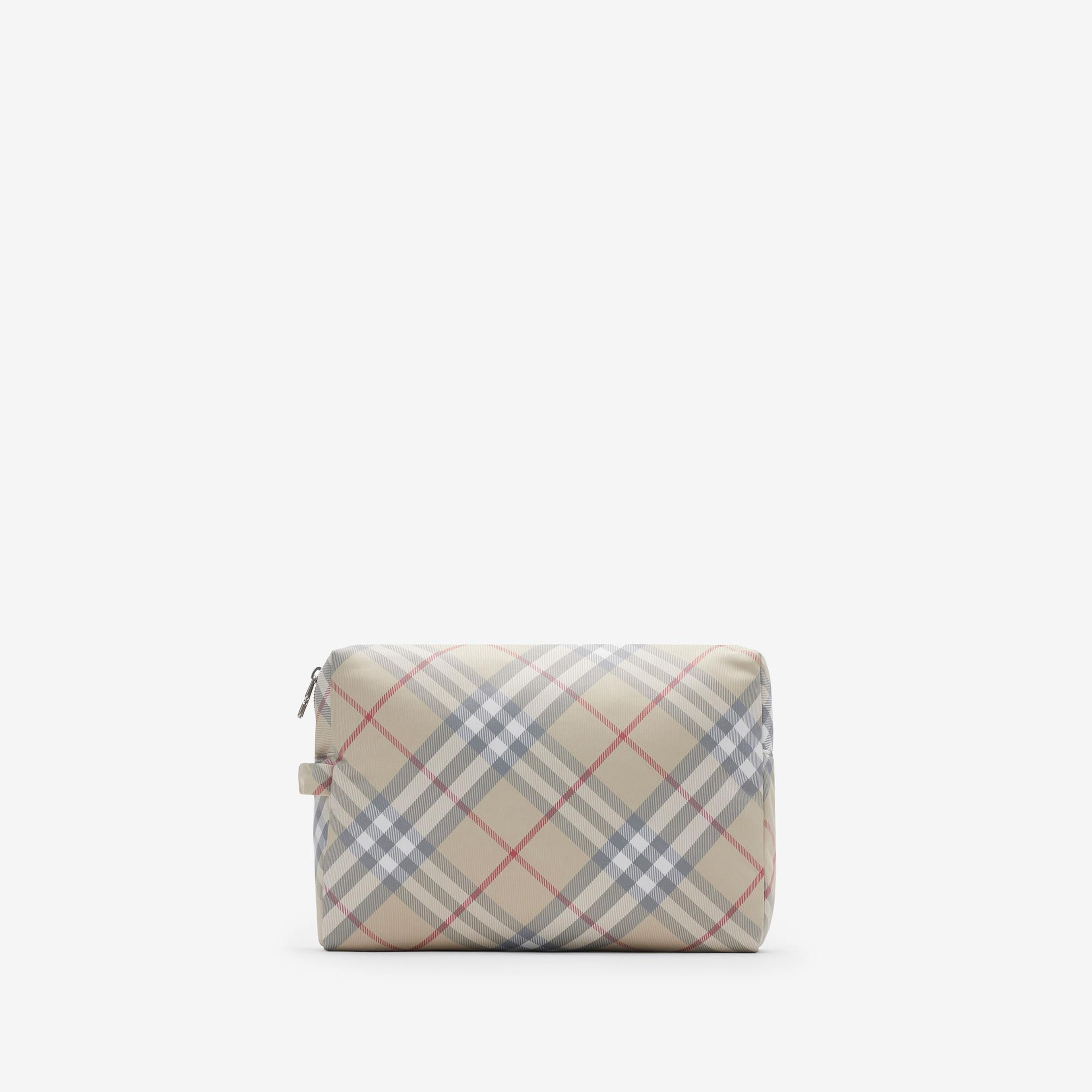 Burberry Diaper Pouch Baby Changing Pouch Çocuk Bej Çapraz Çantası