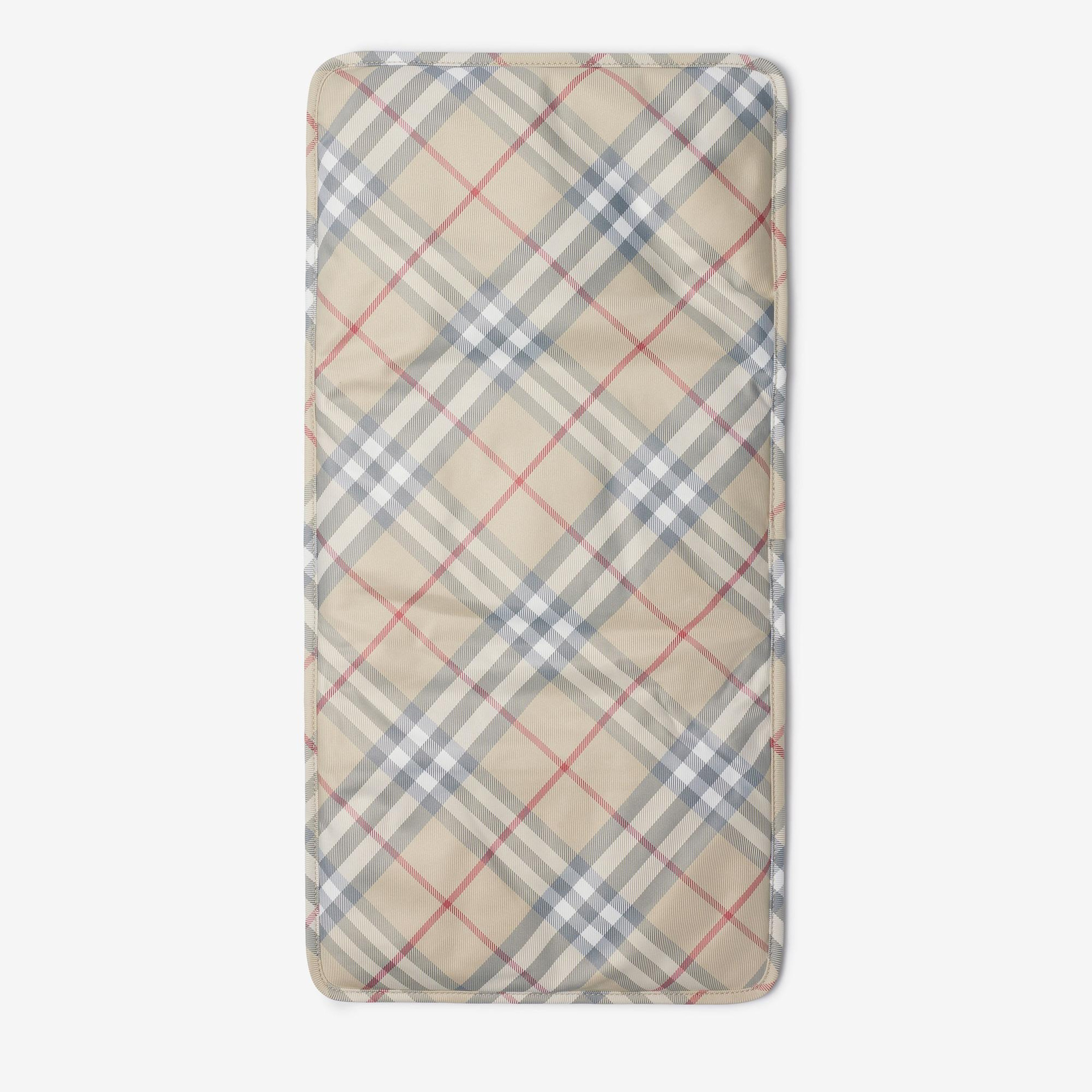 Burberry Diaper Pouch Baby Changing Pouch Çocuk Bej Çapraz Çantası
