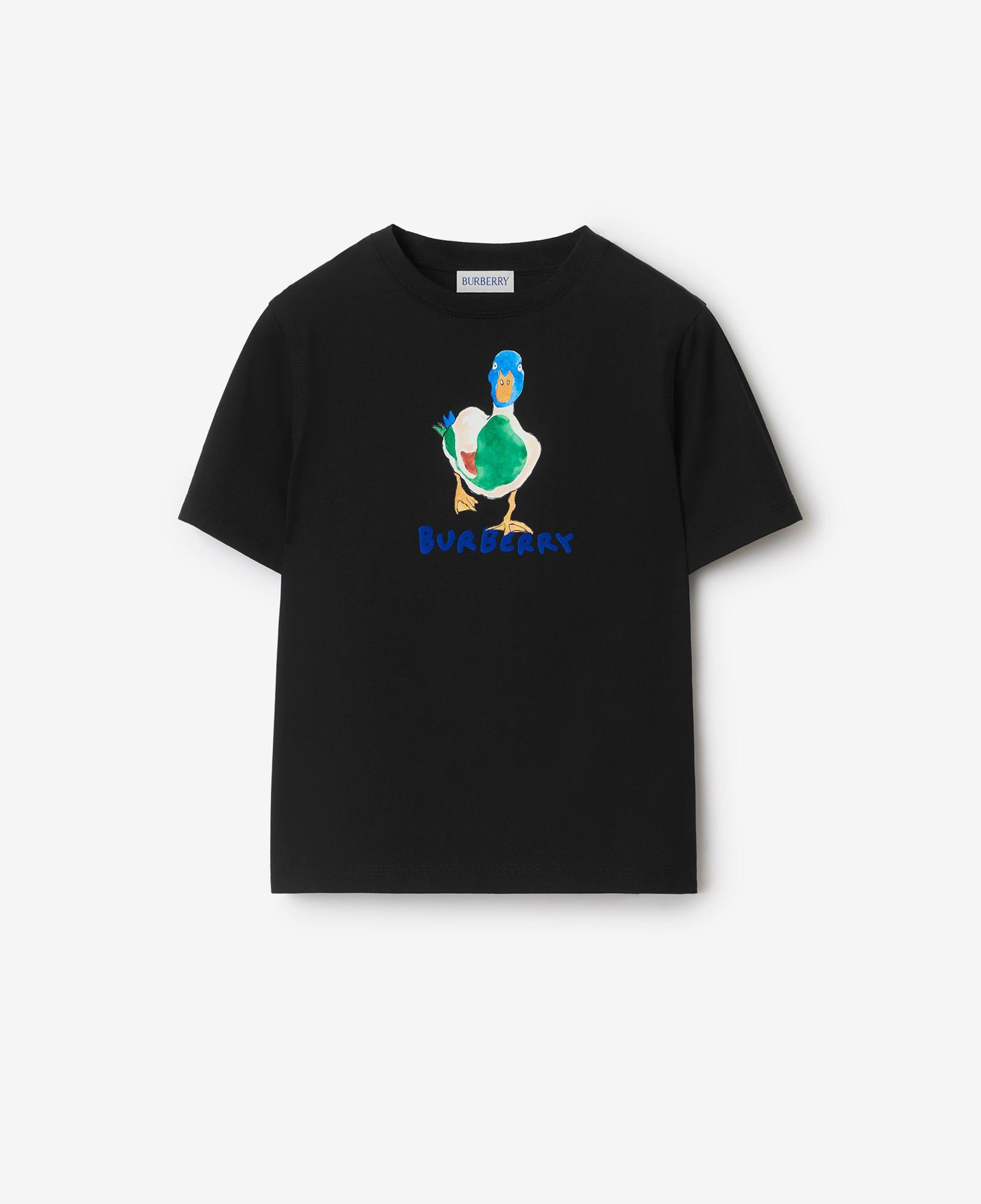 Burberry Çocuk Siyah T-Shirt