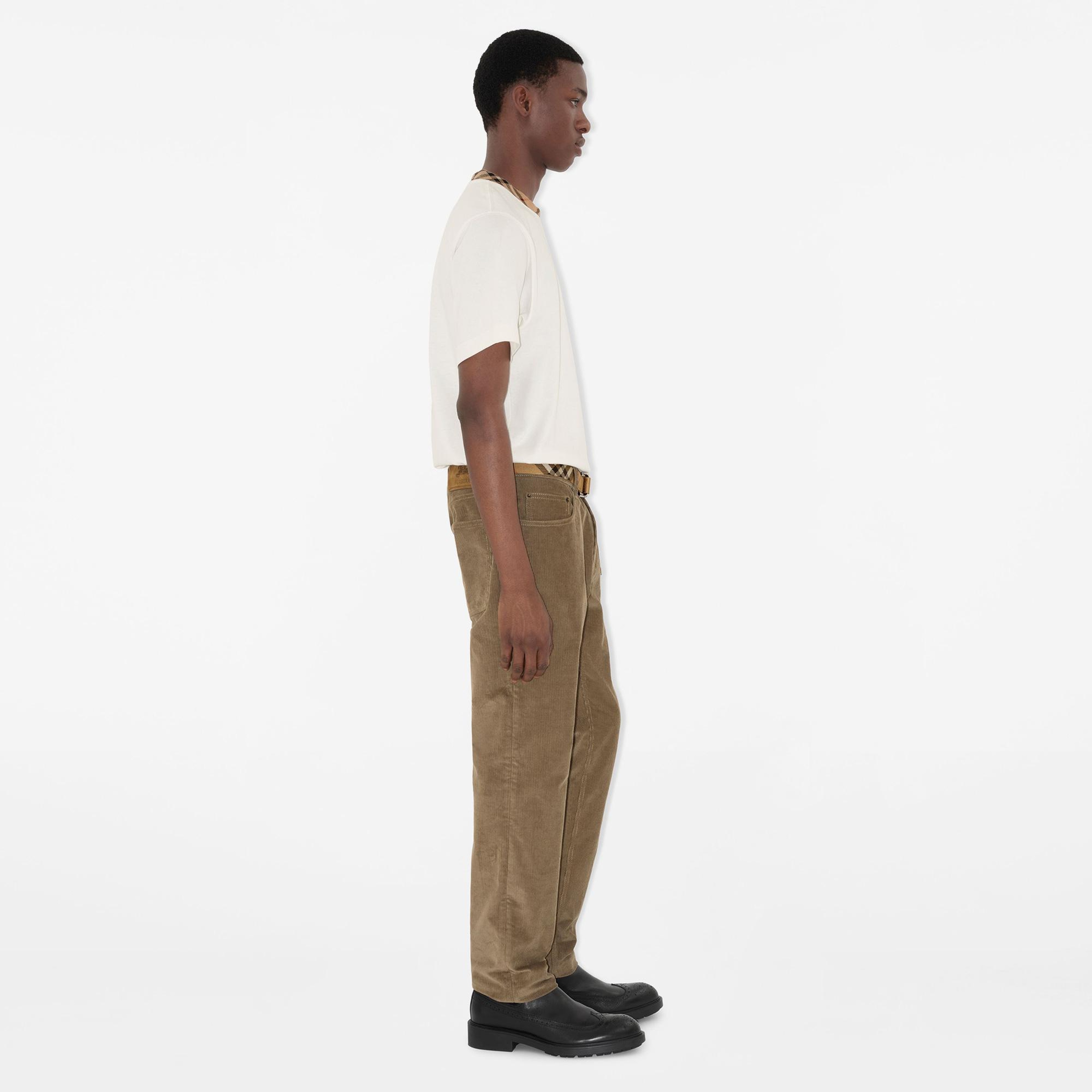 Burberry Erkek Haki Pantolon