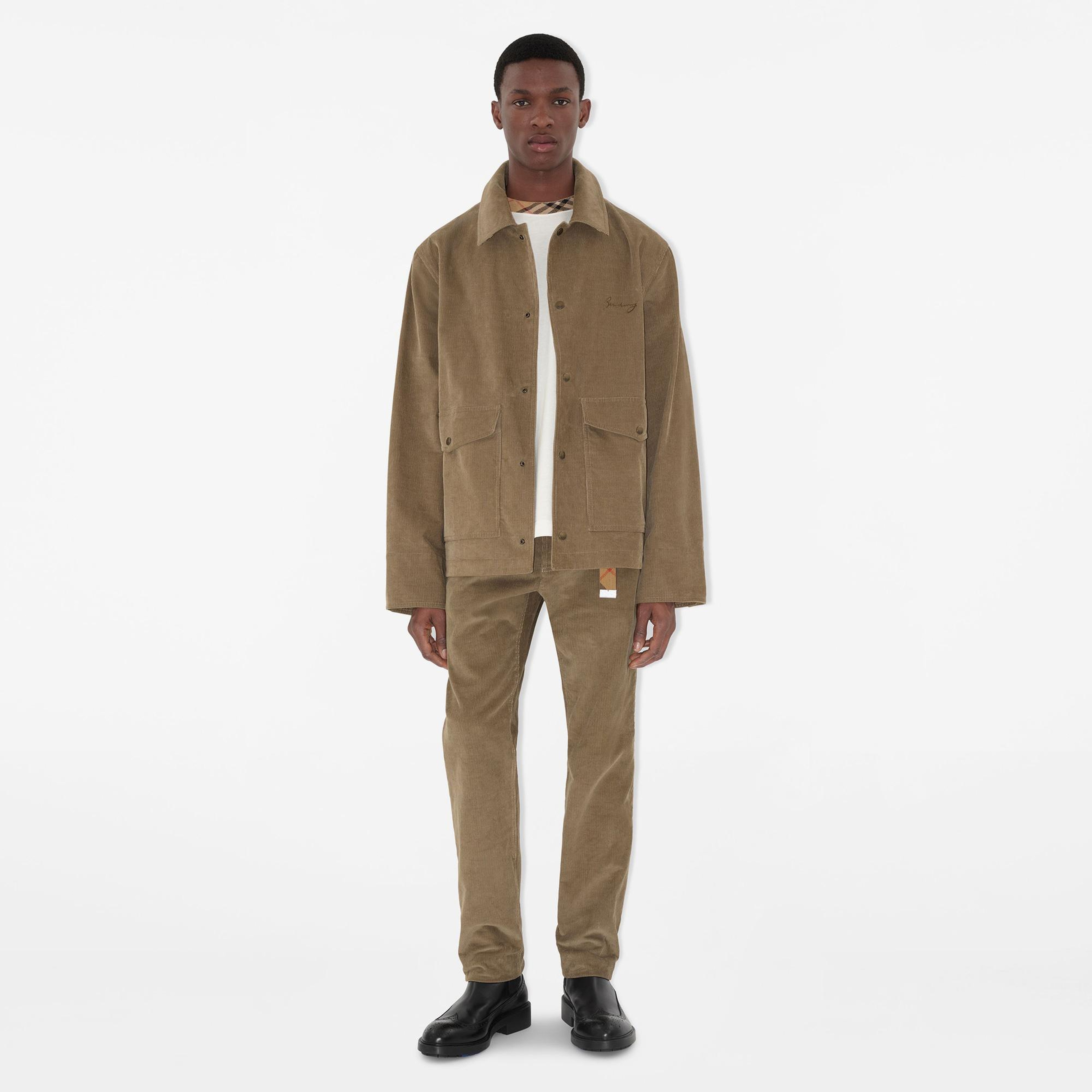 Burberry Erkek Haki Pantolon