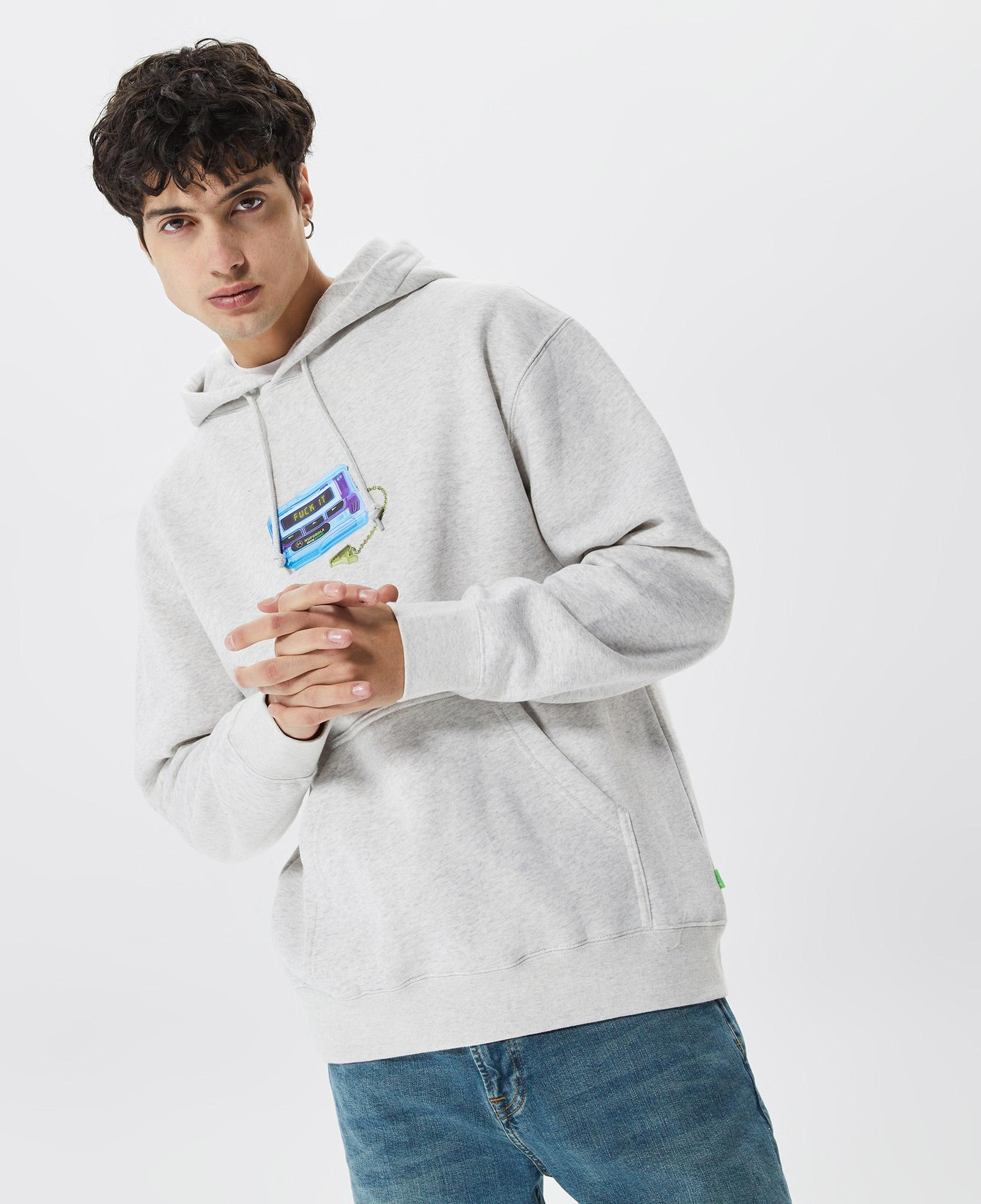 Huf Huforola Erkek Gri Hoodie