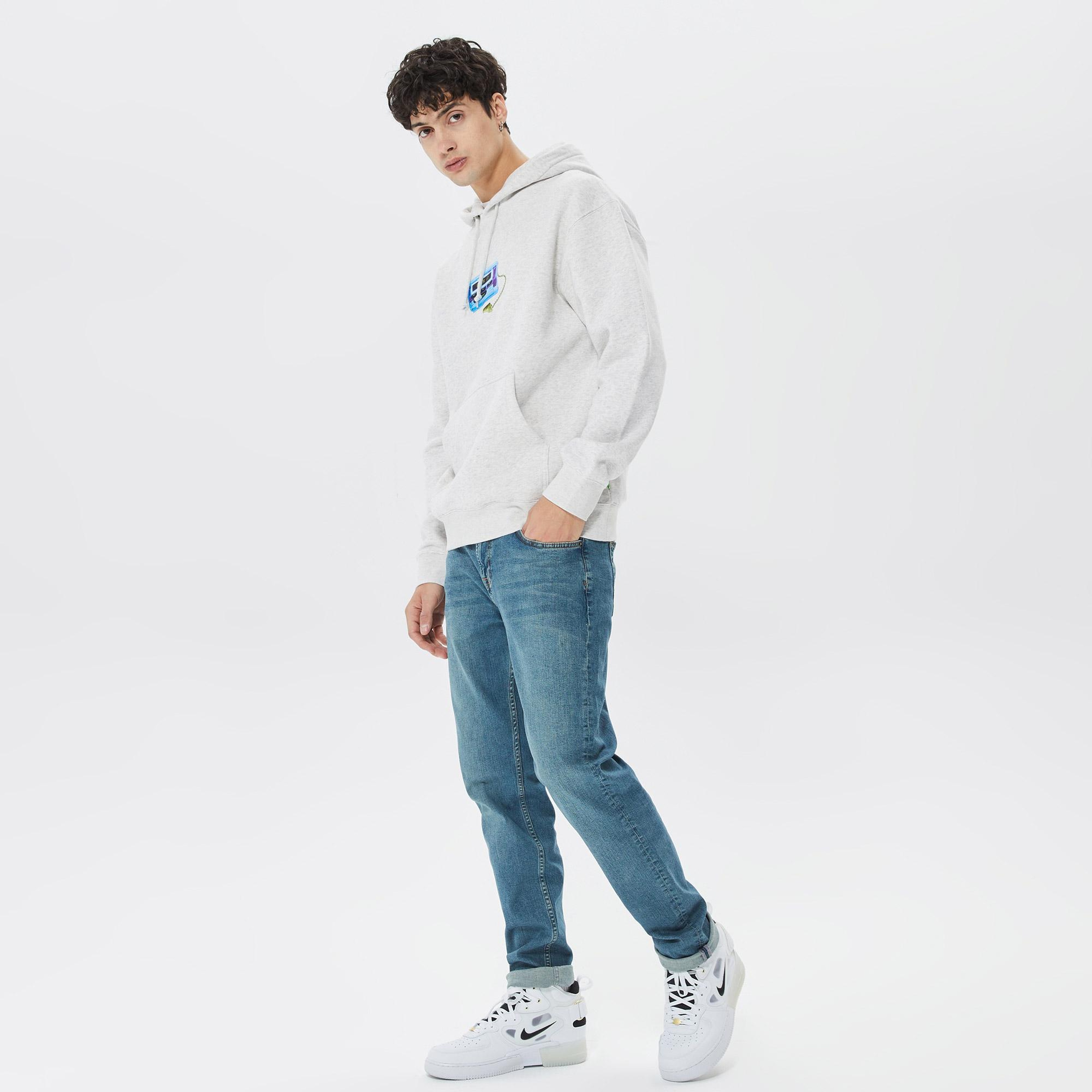 Huf Huforola Erkek Gri Hoodie