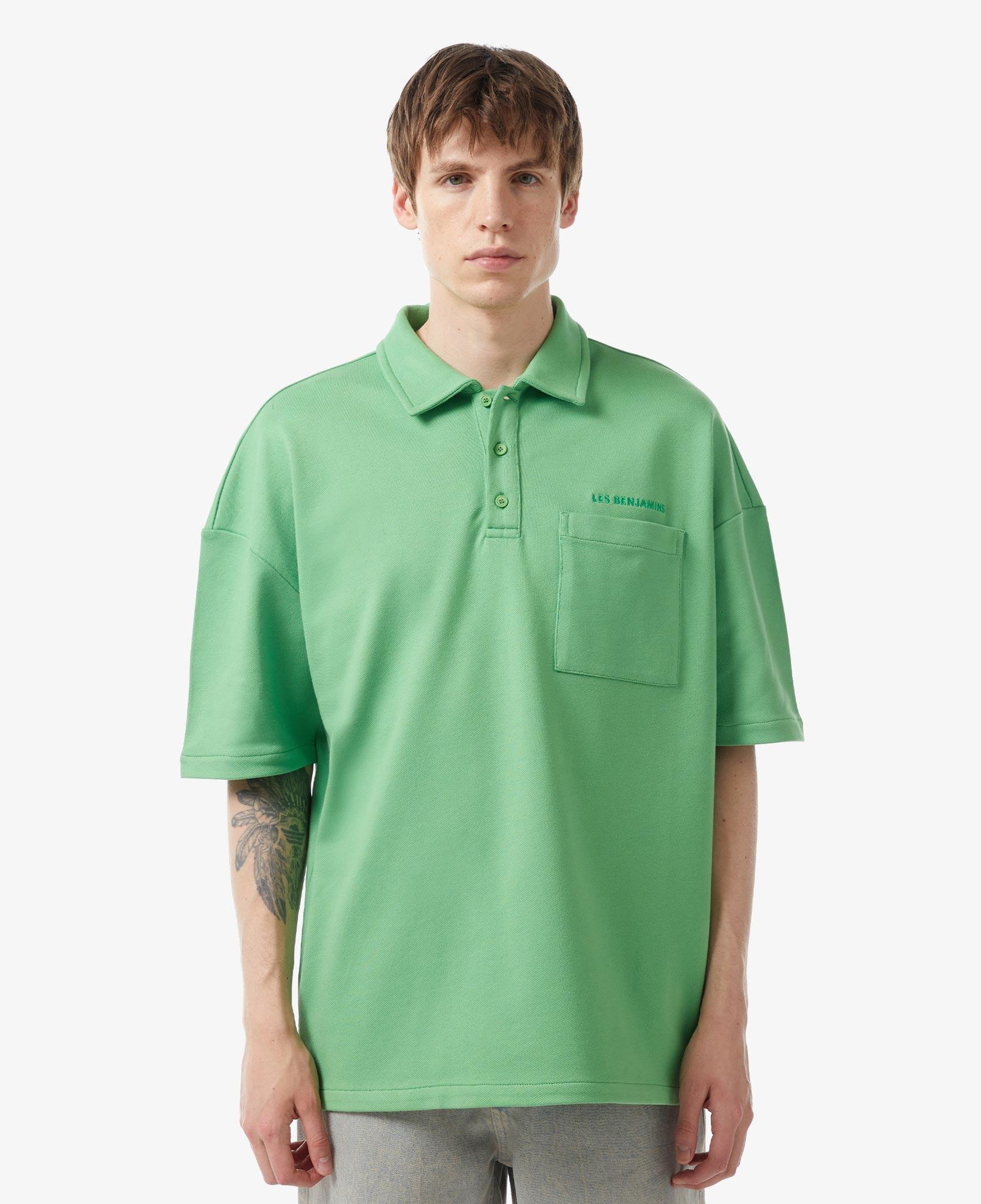 Les Benjamins Essential 305 Erkek Yeşil Polo