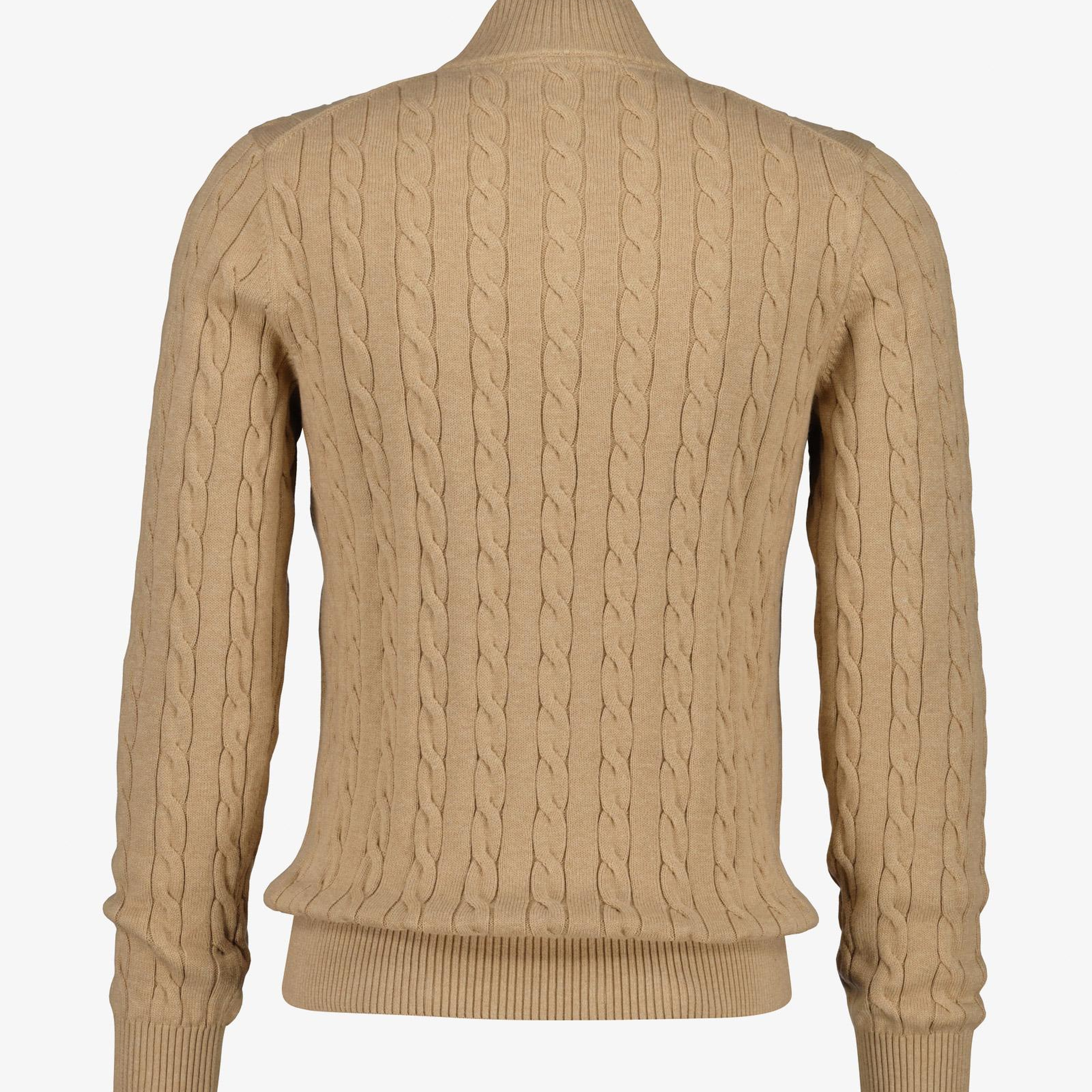 GANT Erkek Krem Regular Fit Örgü Kazak