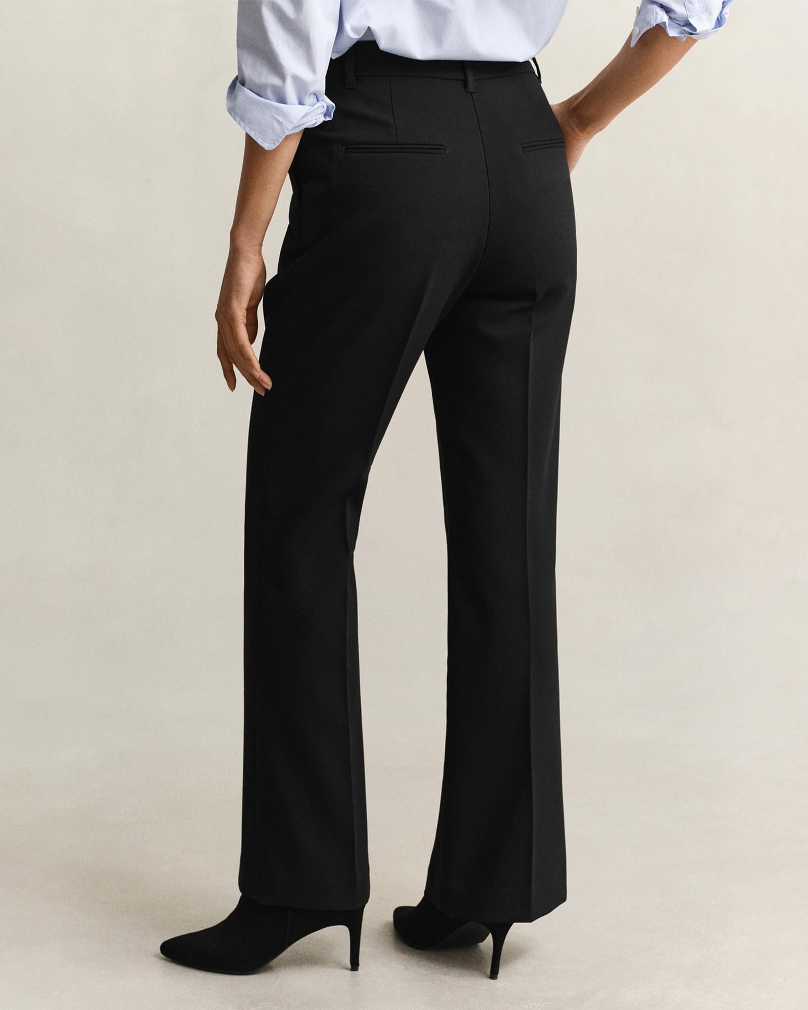 GANT Kadın Siyah Slim Fit Pantolon