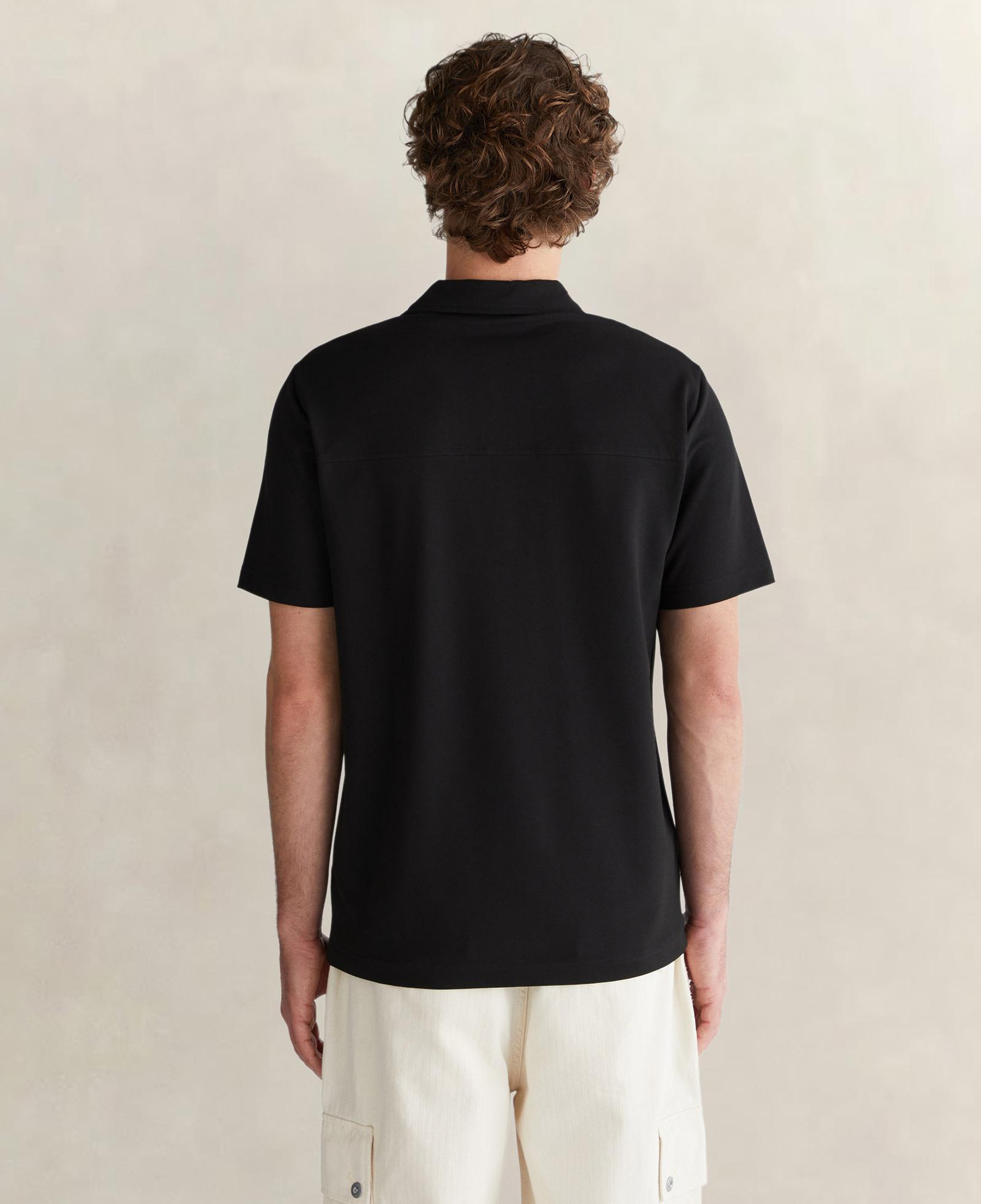 GANT Erkek Siyah Regular Fit Polo Yaka T-Shirt