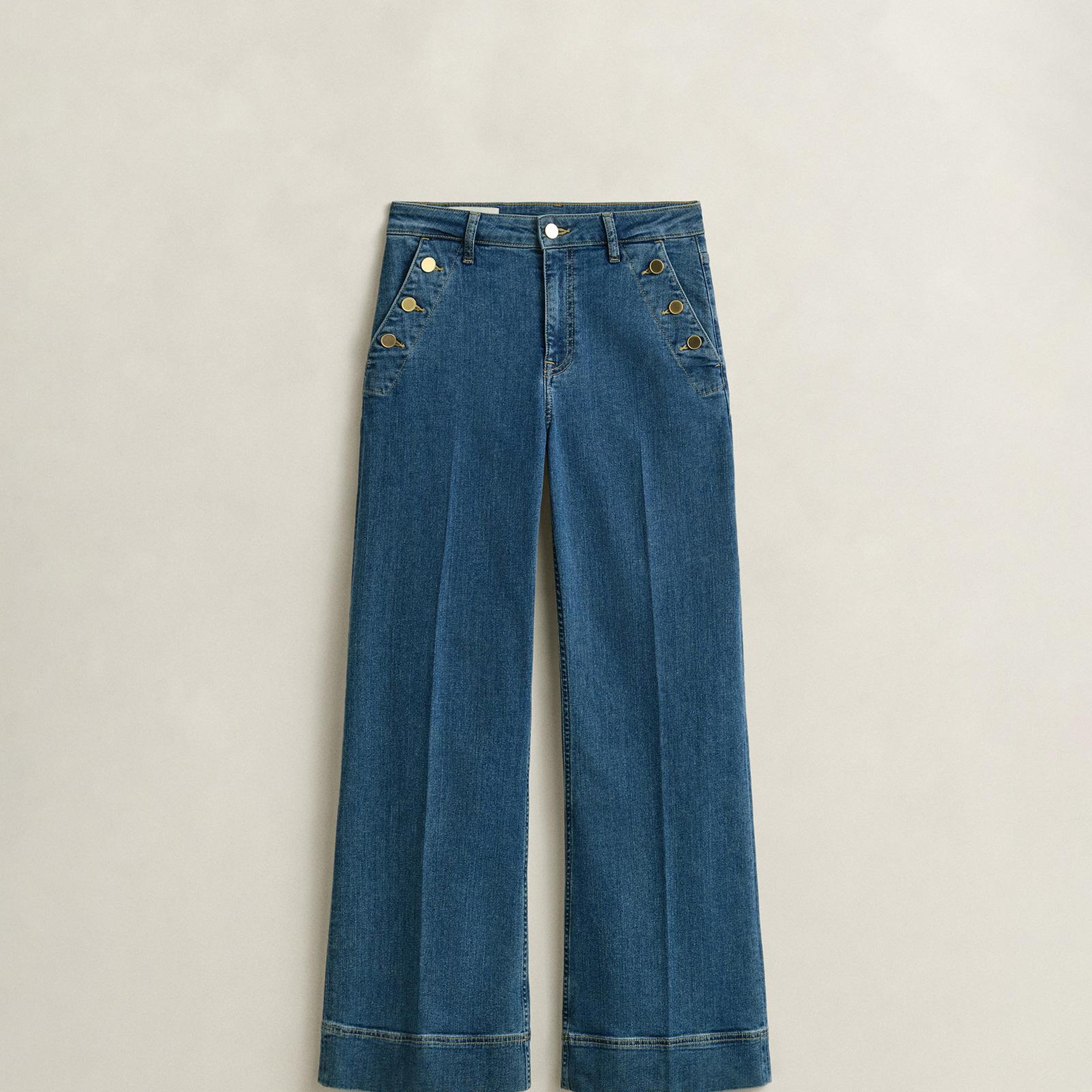 GANT Kadın Mavi Regular Fit Jean