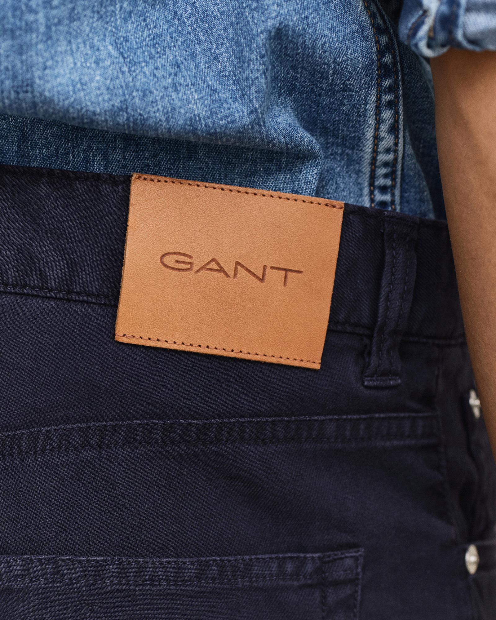 GANT Erkek Lacivert Slim Fit Jean