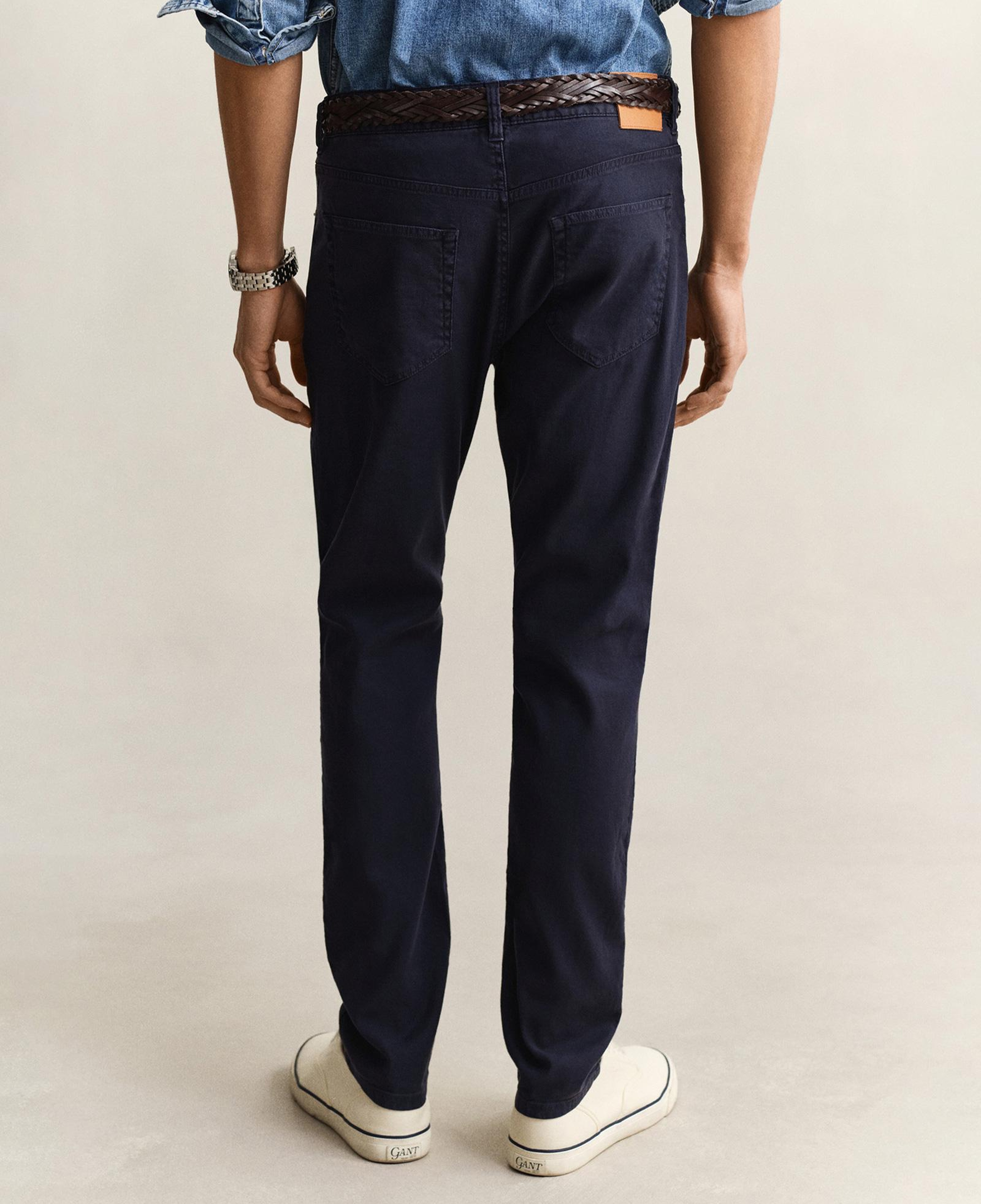 GANT Erkek Lacivert Slim Fit Jean