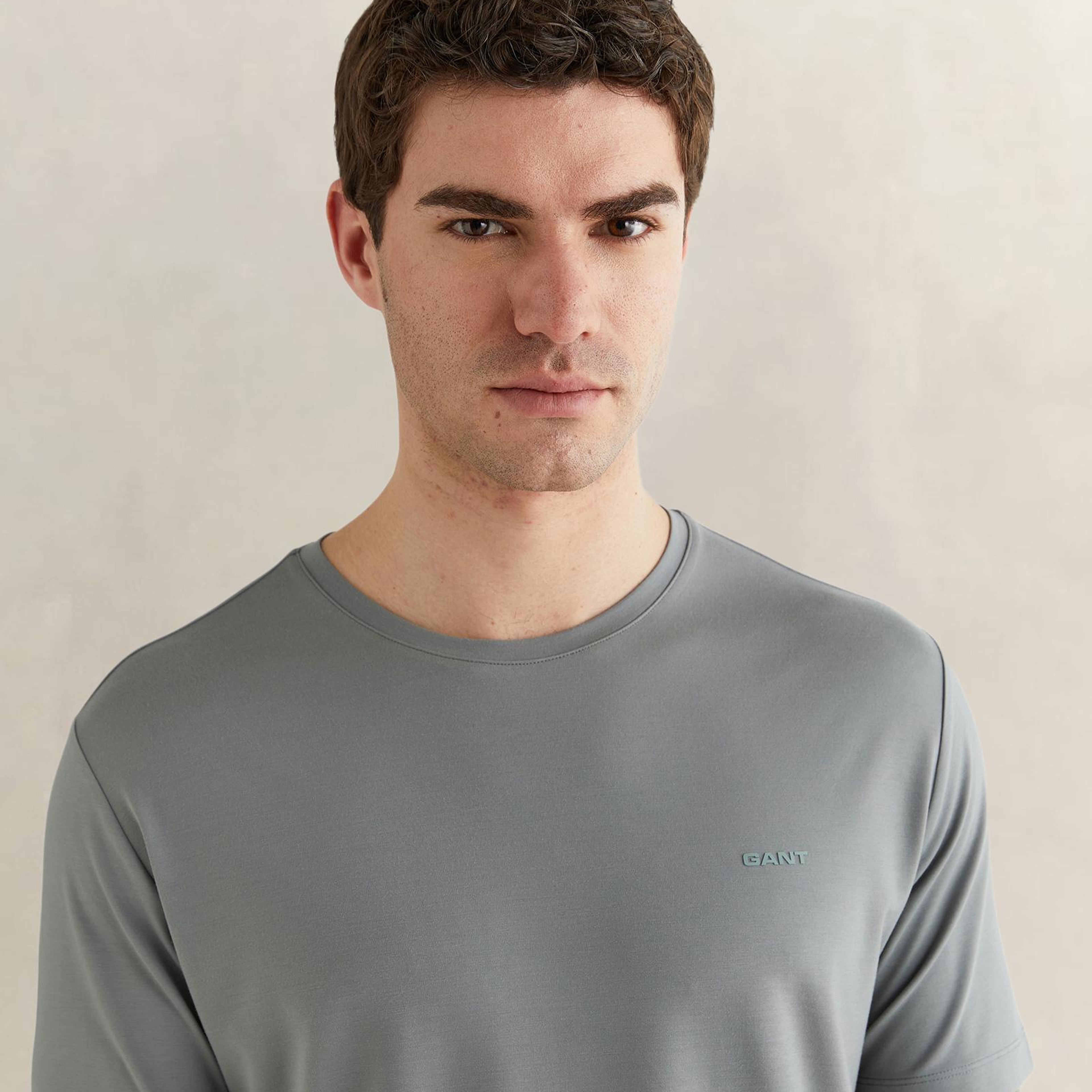 GANT Erkek Yeşil Kısa Kollu T-Shirt