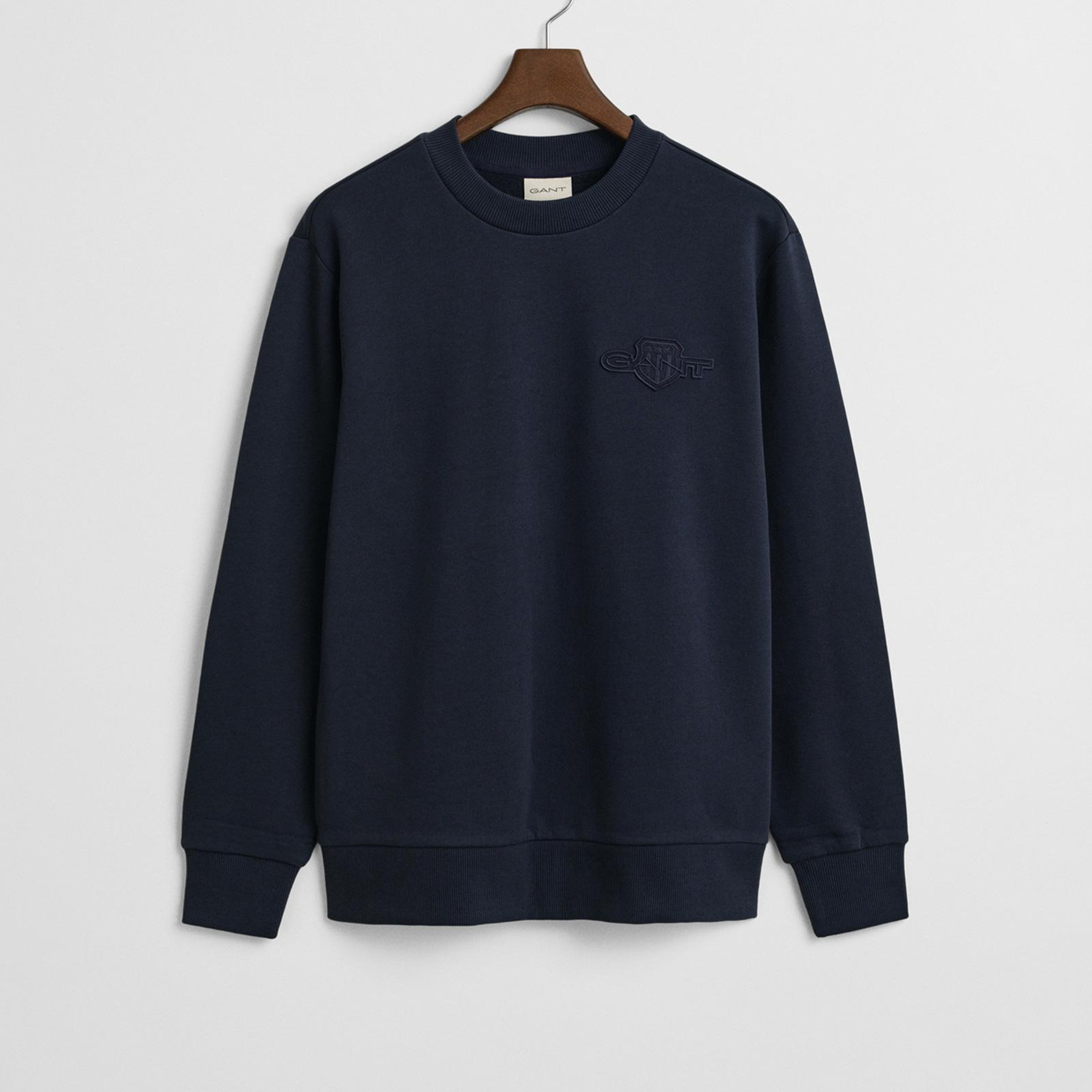 GANT Erkek Lacivert Regular Fit Sweatshirt