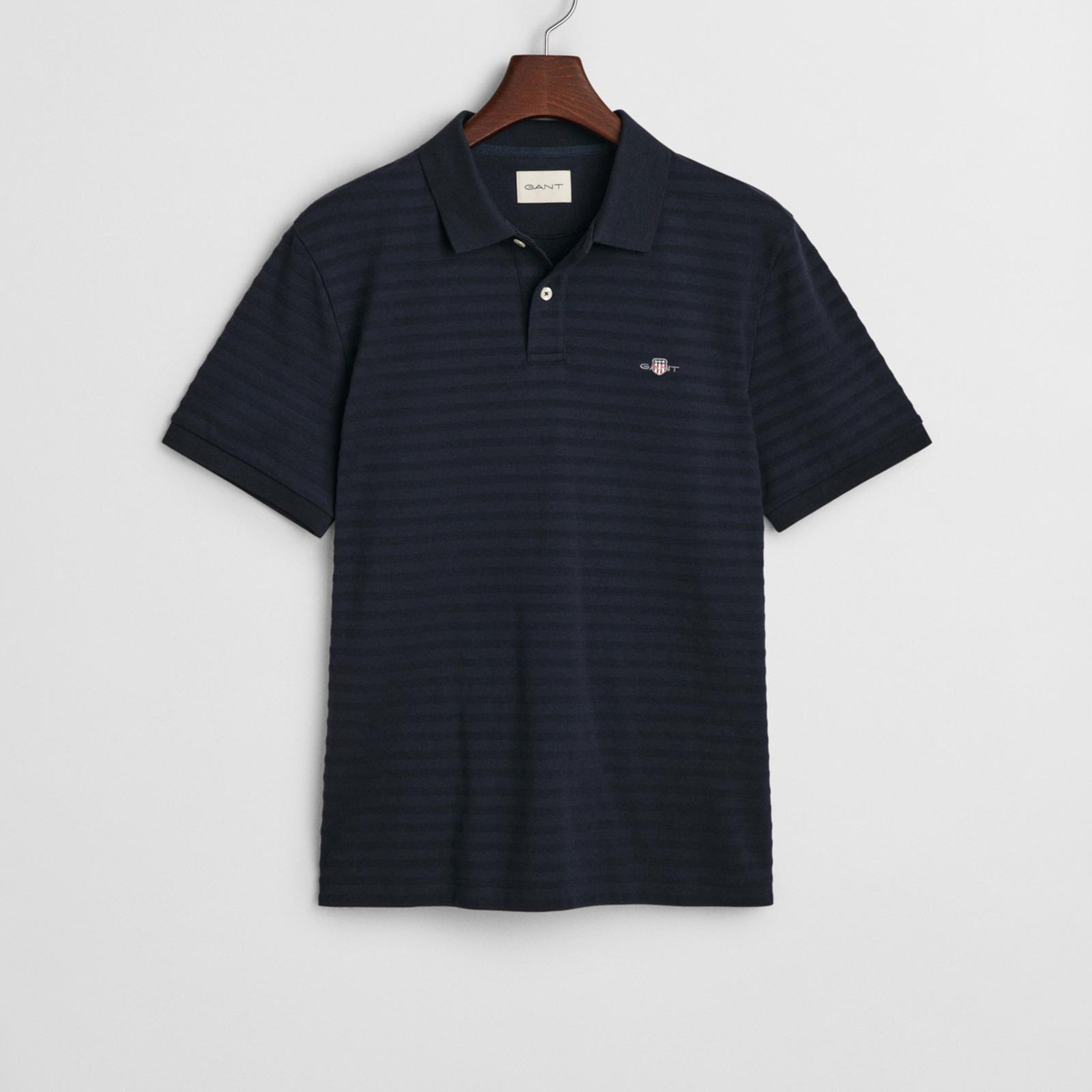 GANT Erkek Lacivert Regular Fit Polo