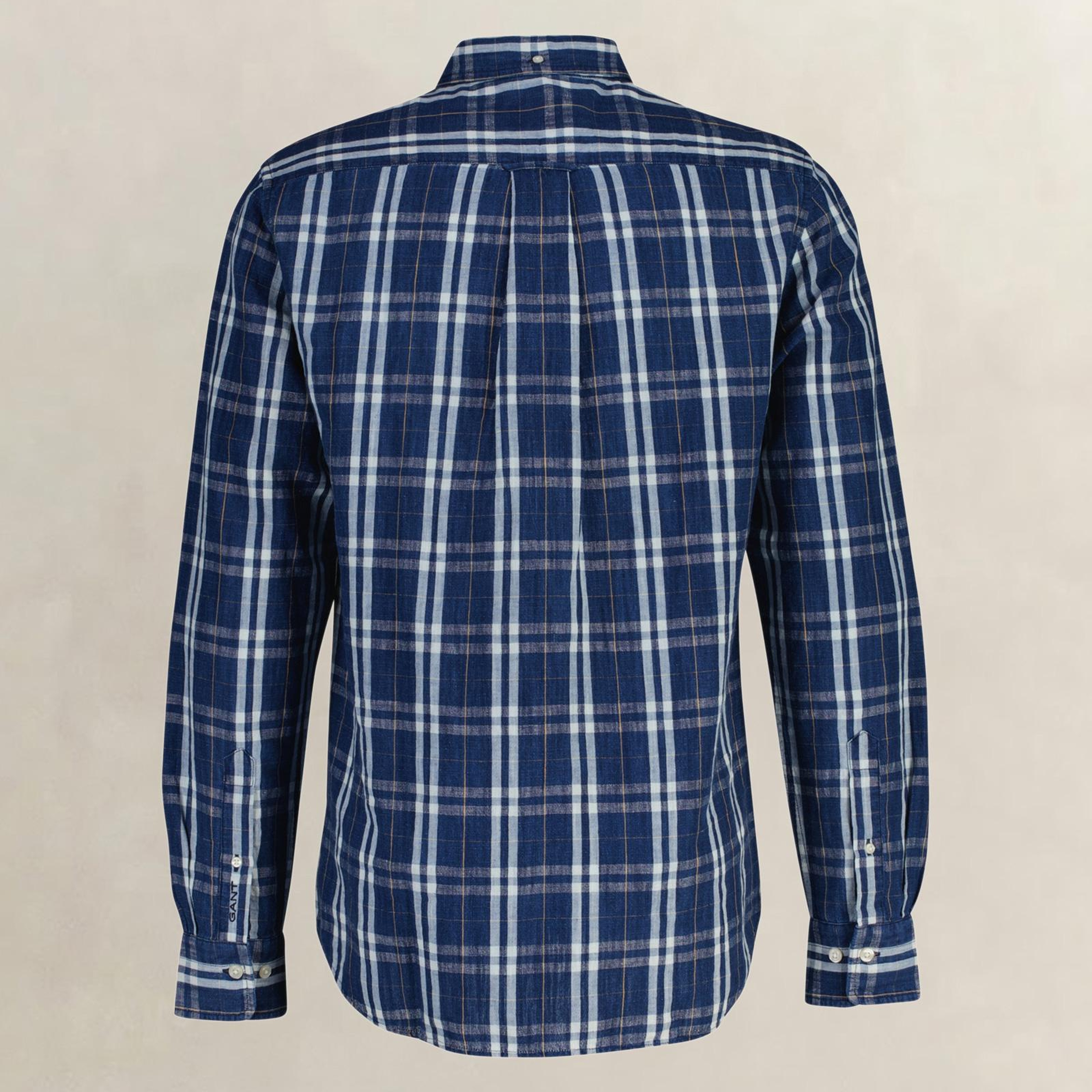 GANT Erkek Lacivert Regular Fit Kareli Gömlek