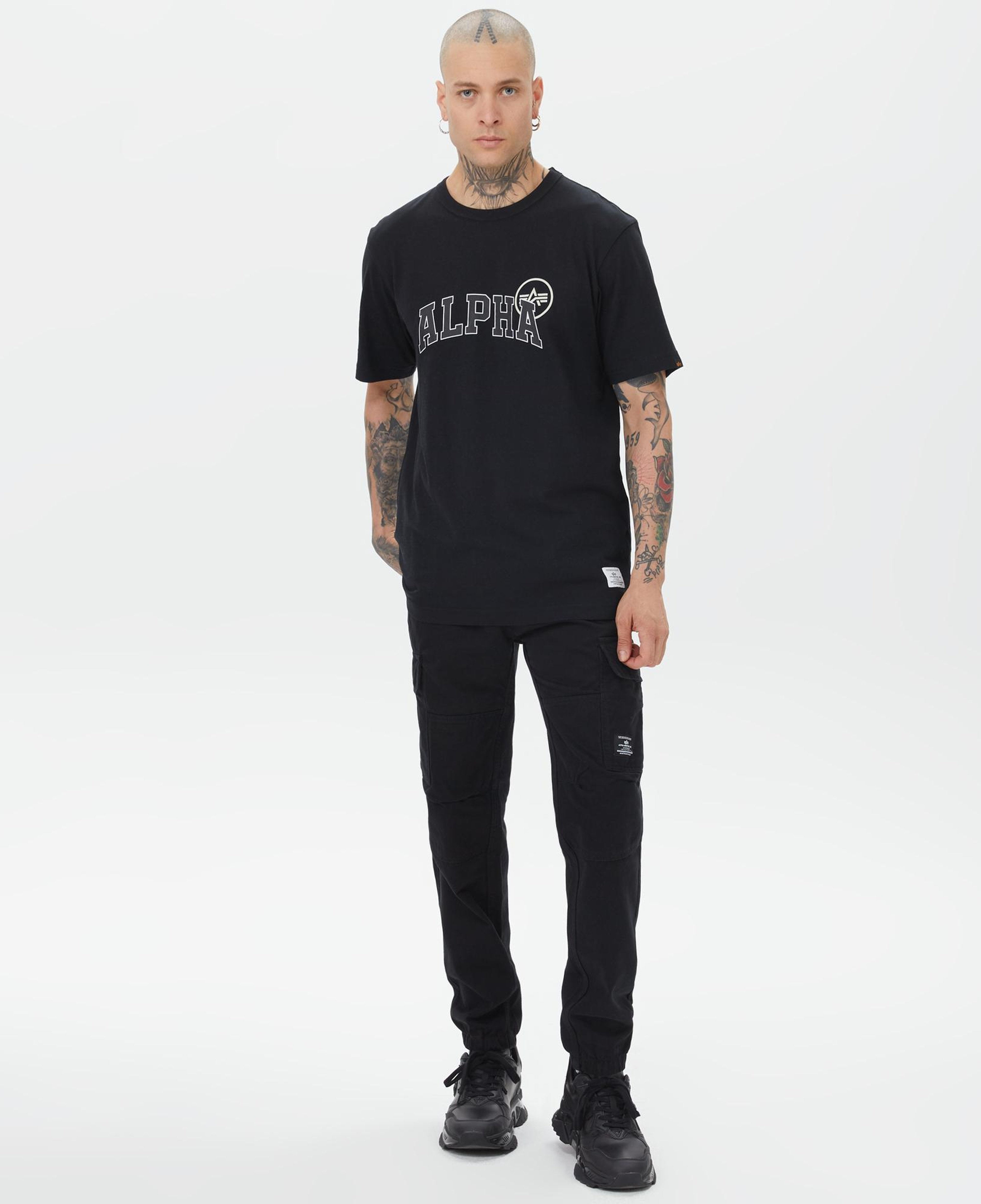 Alpha Industries Cotton Jogger Erkek Siyah Pantolon