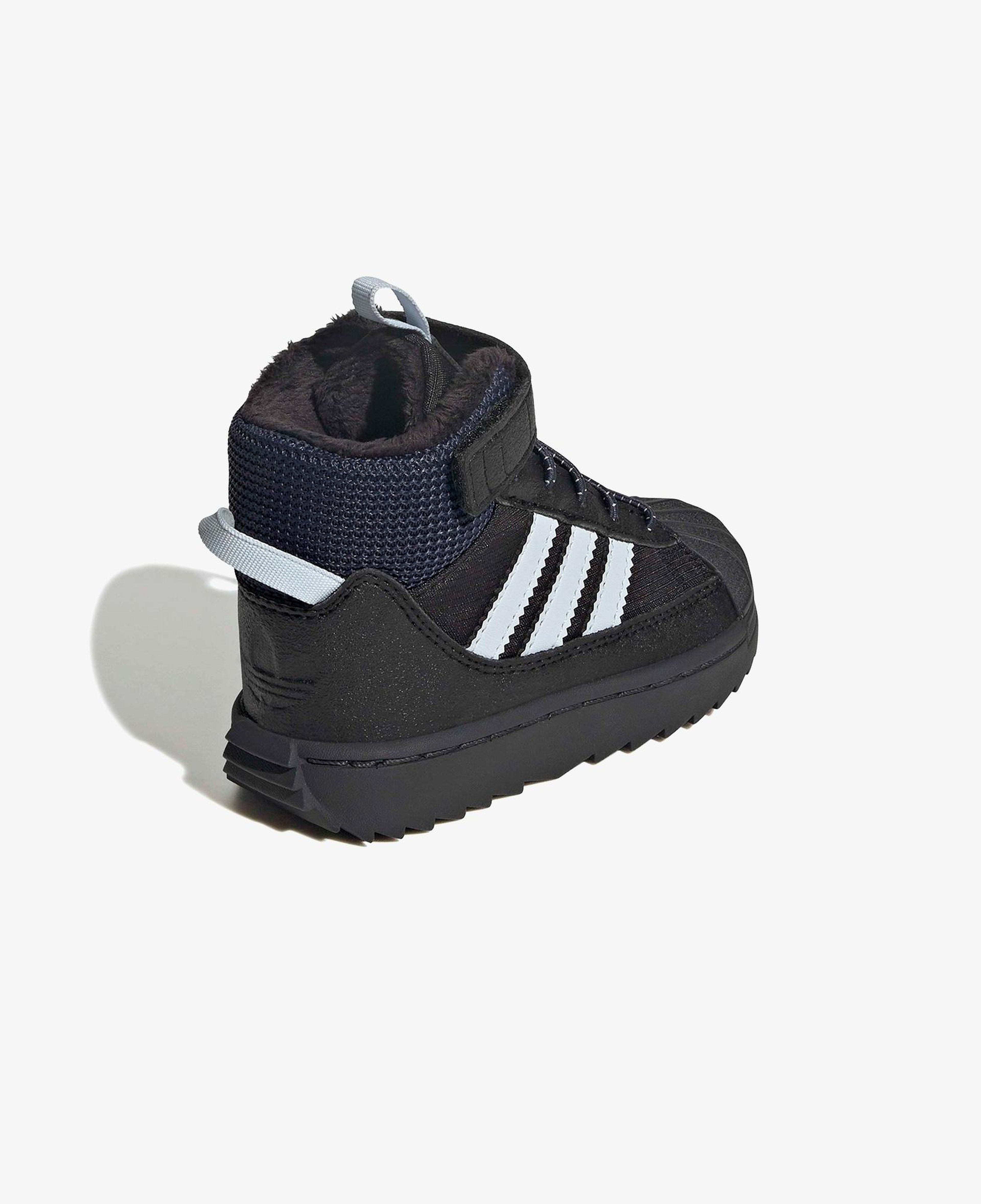adidas Superstar Winter Trek Bebek Siyah Spor Ayakkabı