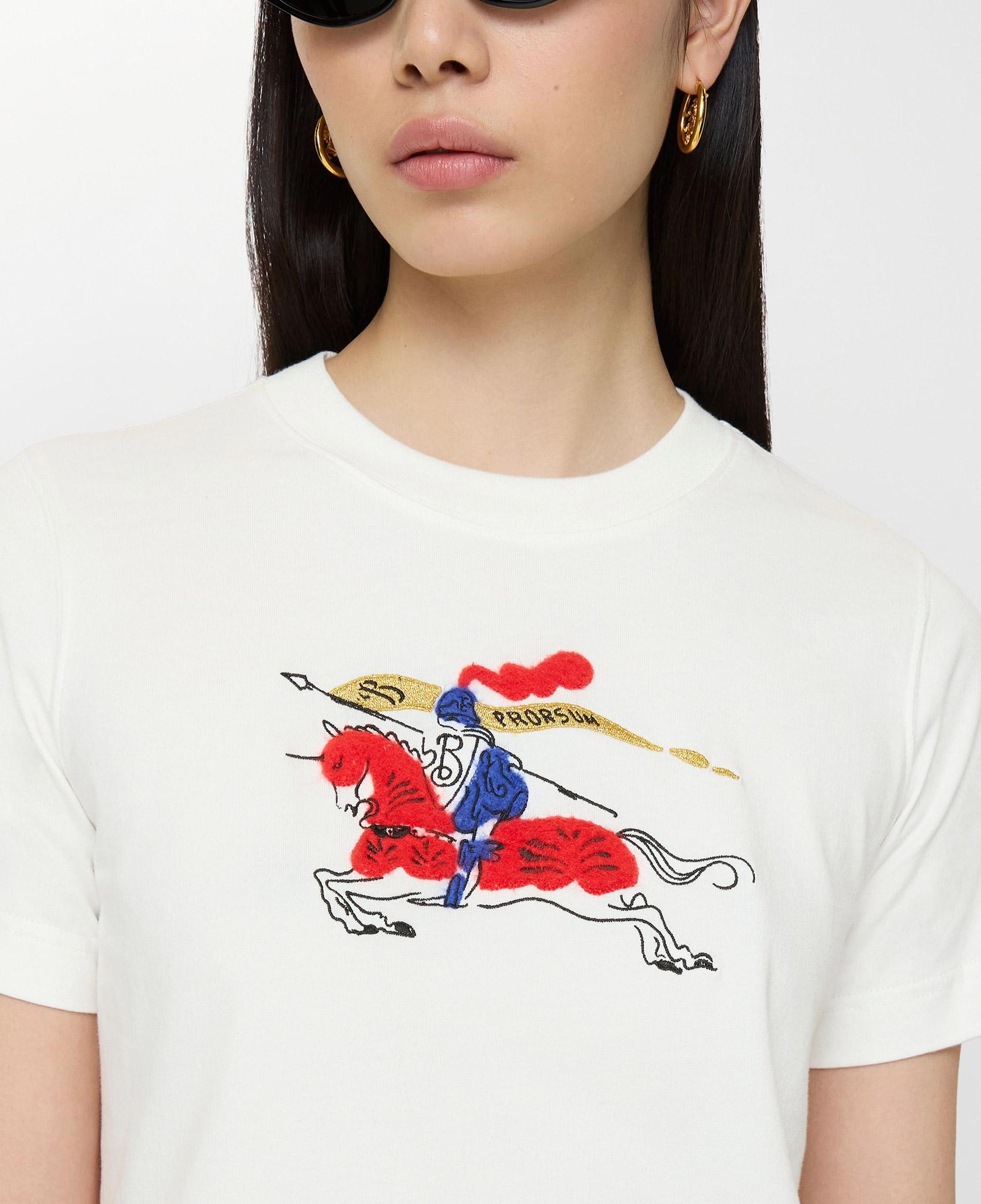 Burberry Frankıe Kadın Beyaz T-Shirt