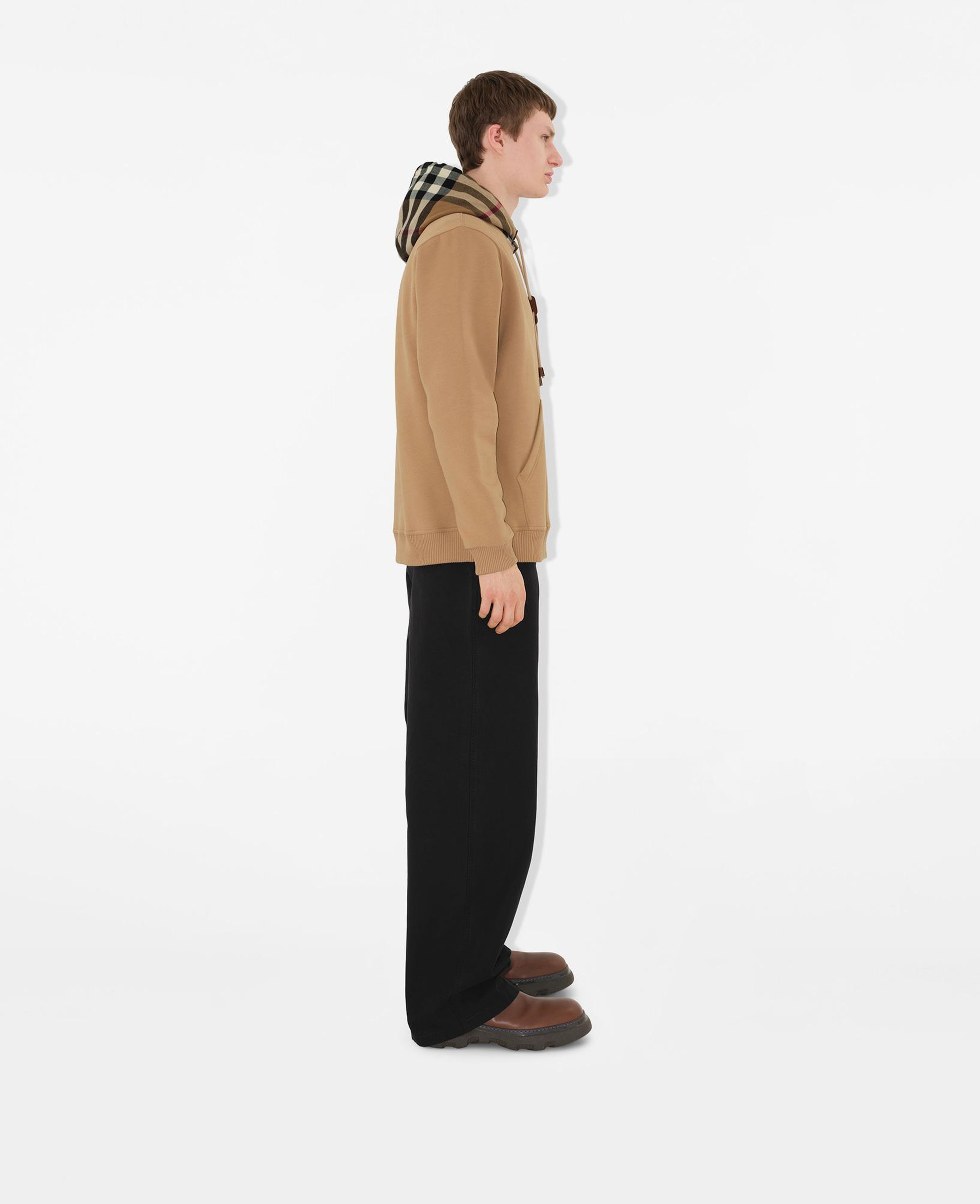 Burberry Erkek Bej Hoodie