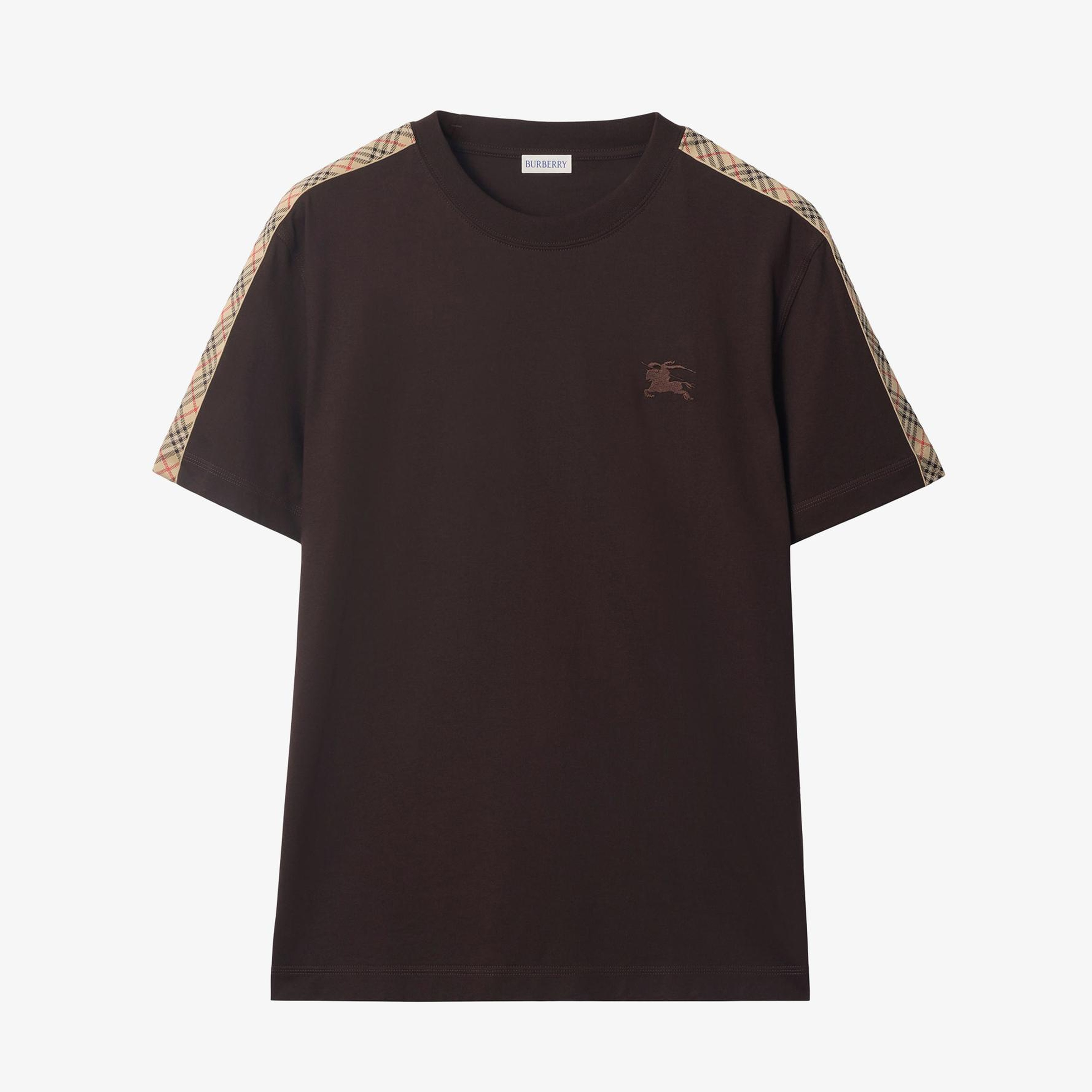 Burberry Seth Ct Erkek Kahverengi T-Shirt