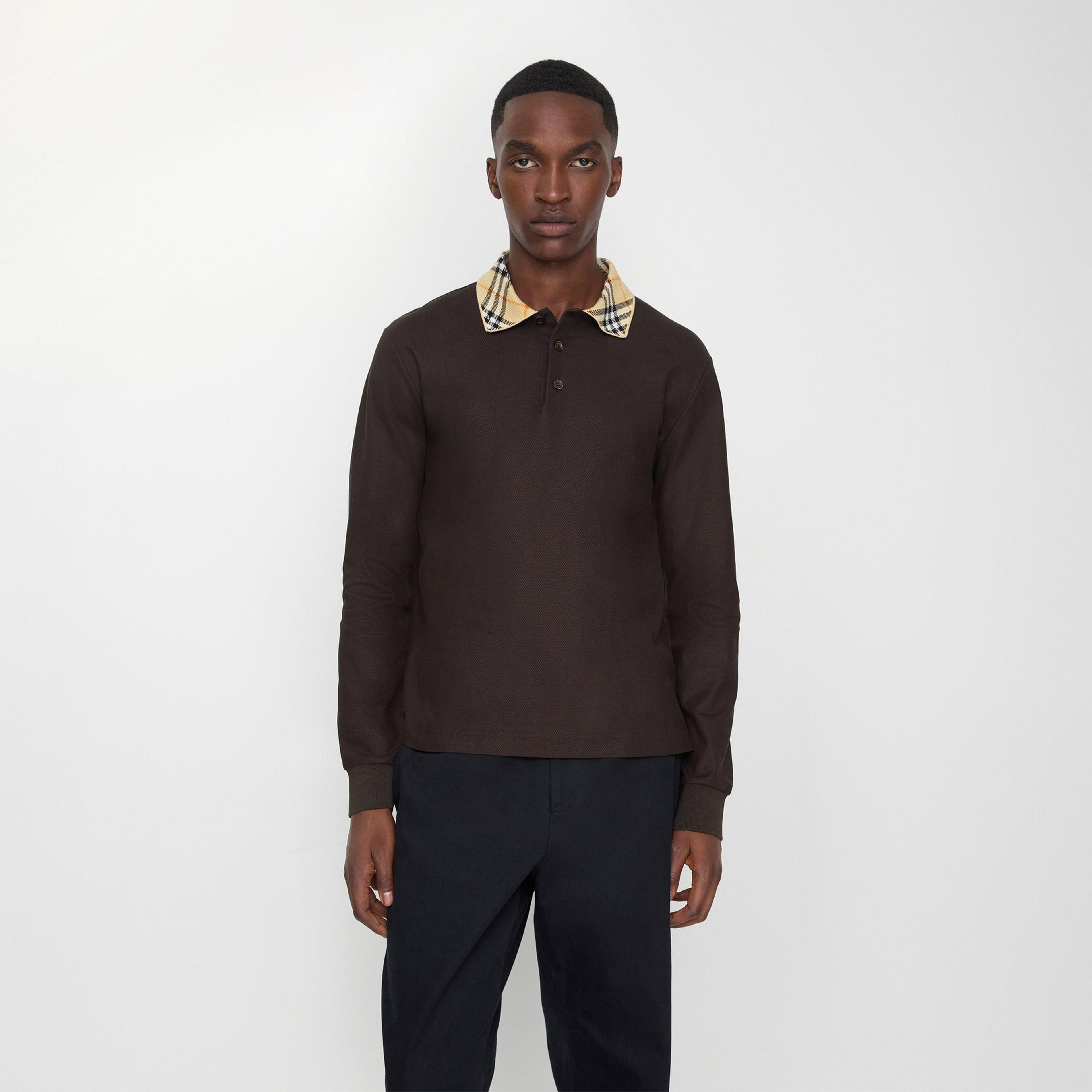 Burberry Evan Erkek Kahverengi Polo