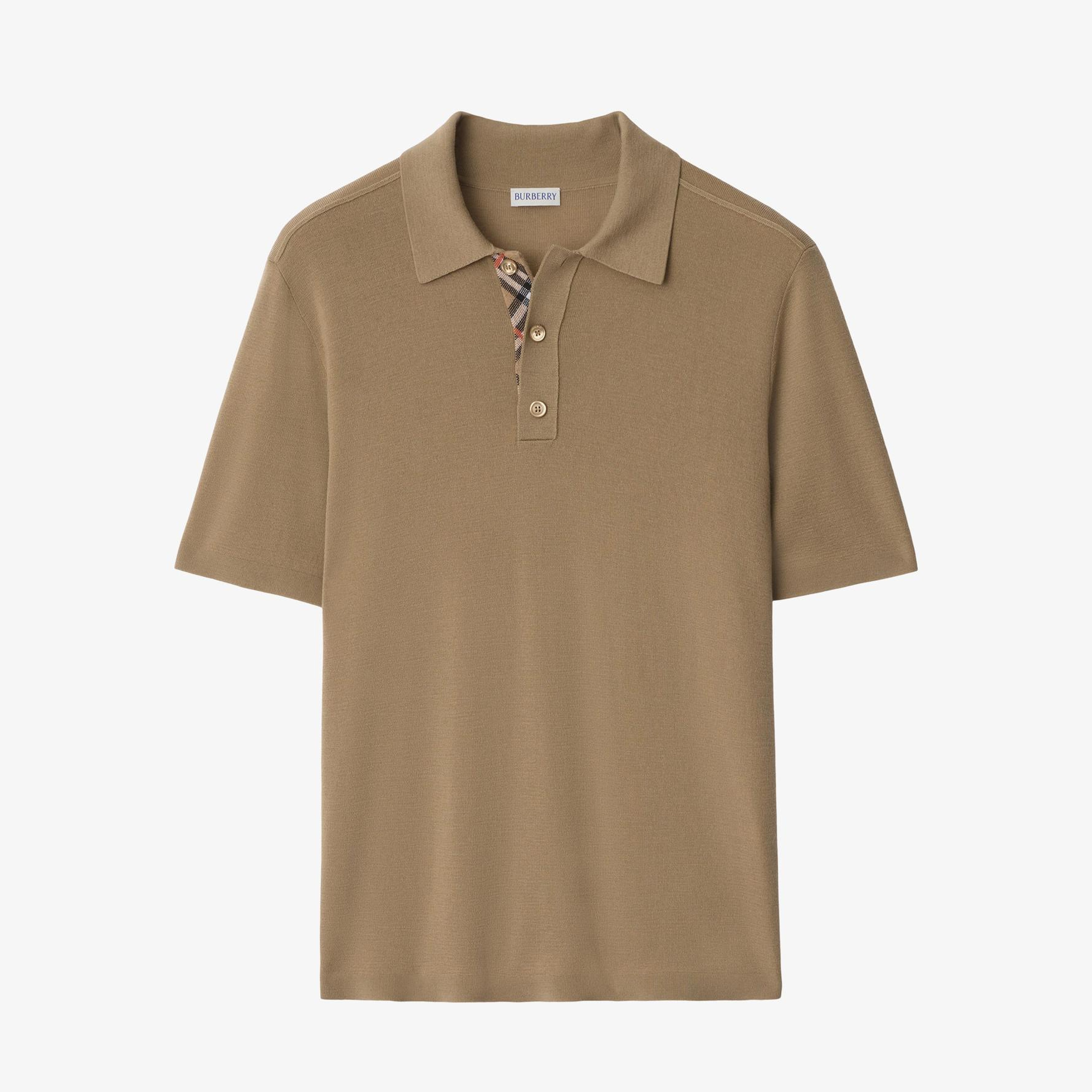 Burberry Marcus Wool Erkek Bej Triko