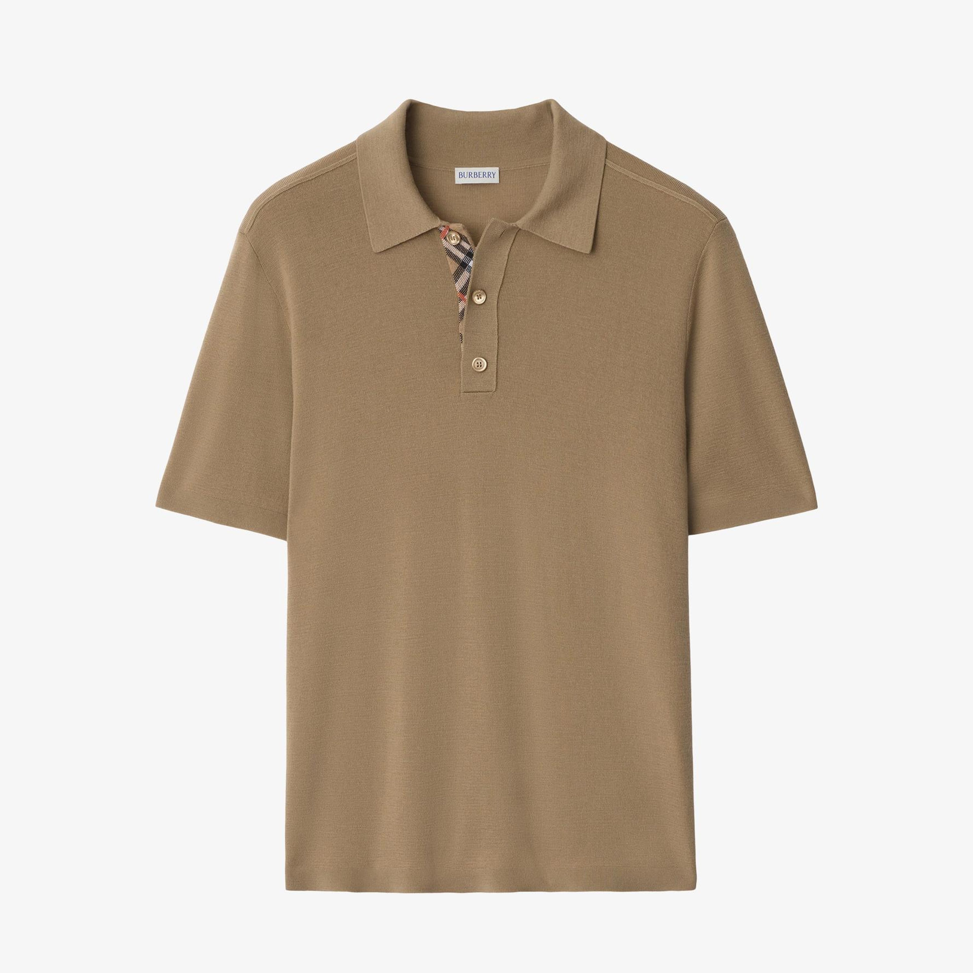 Burberry Marcus Wool Erkek Bej Triko
