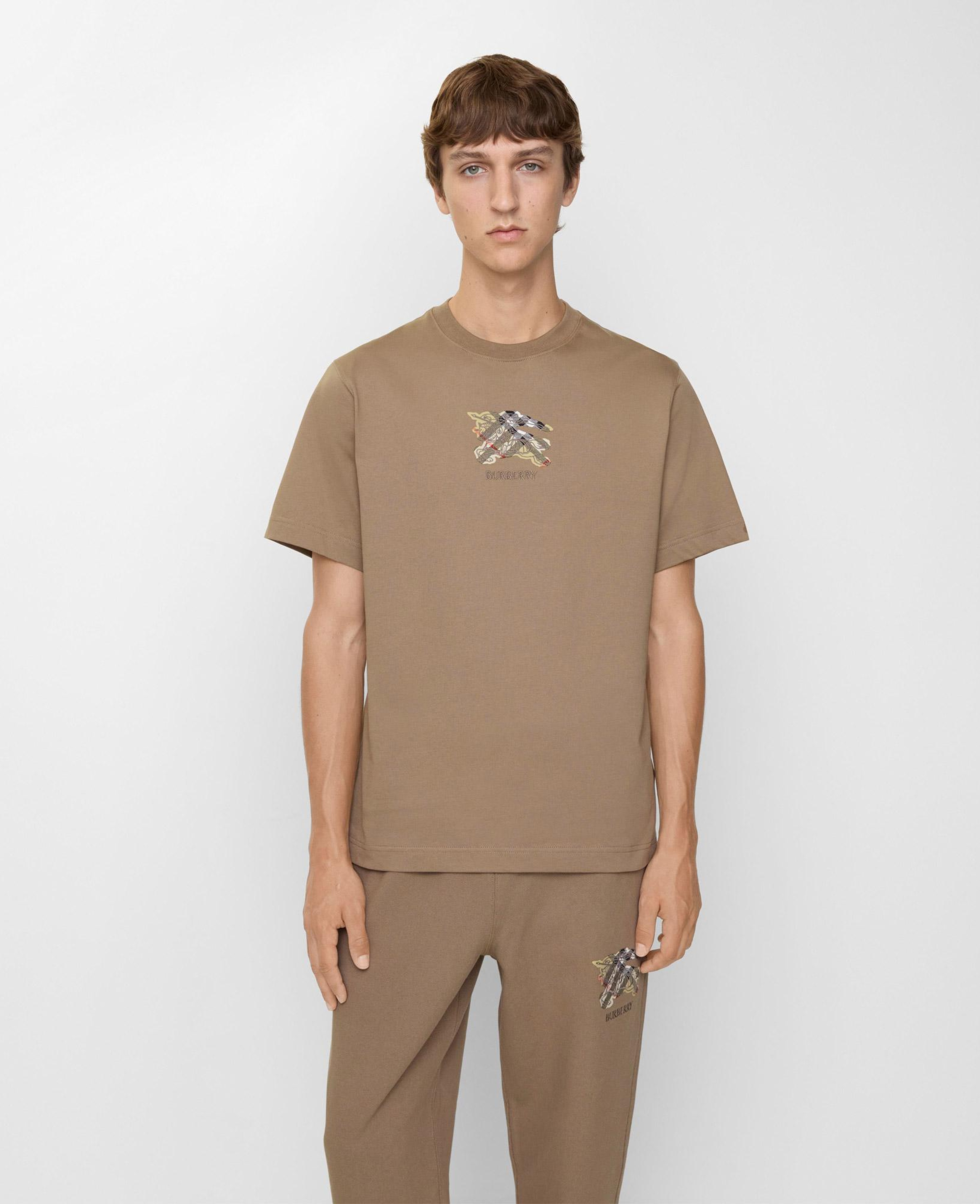 Burberry Seth Erkek Kahverengi T-Shirt