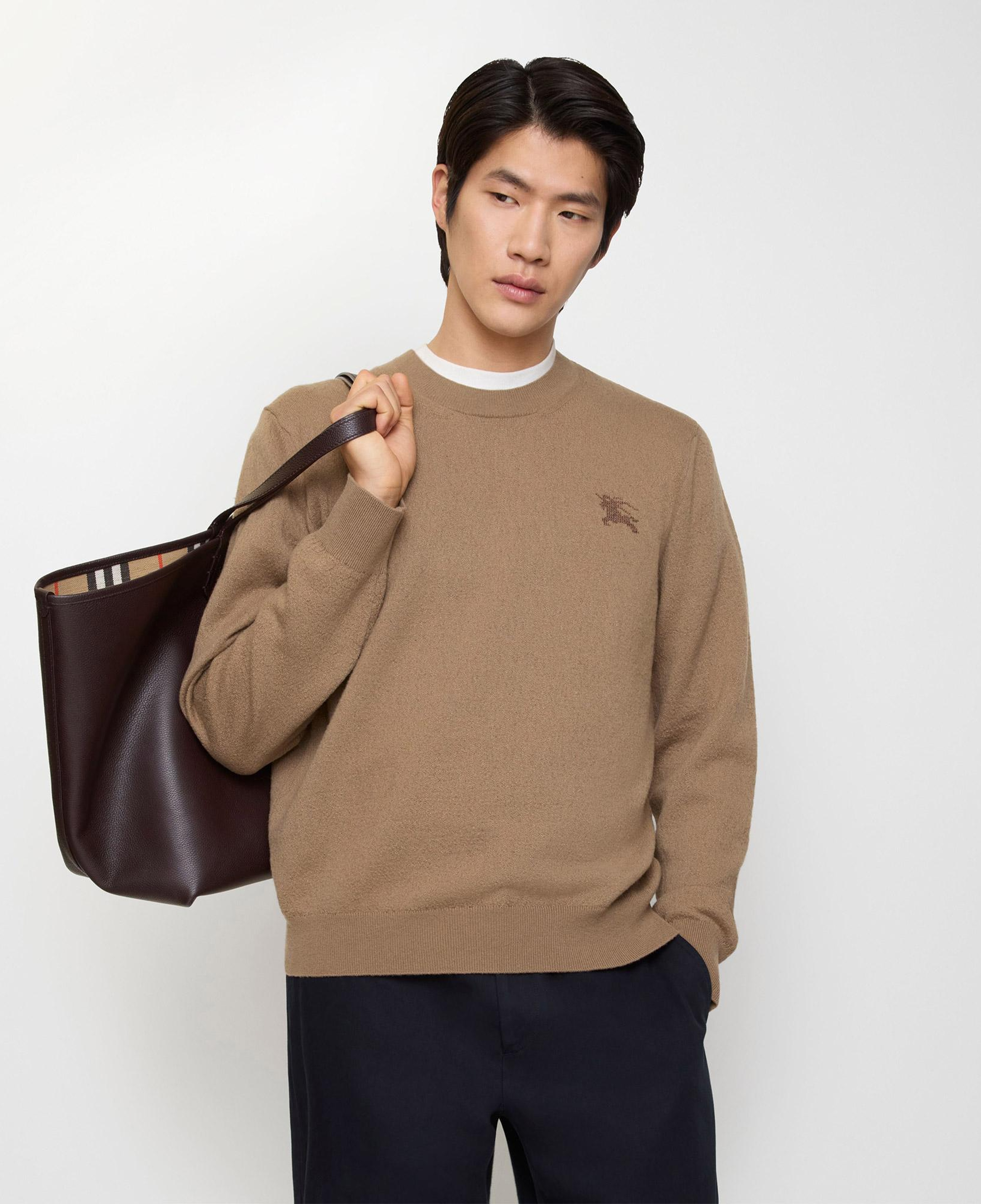 Burberry Clifford Erkek Bej Triko