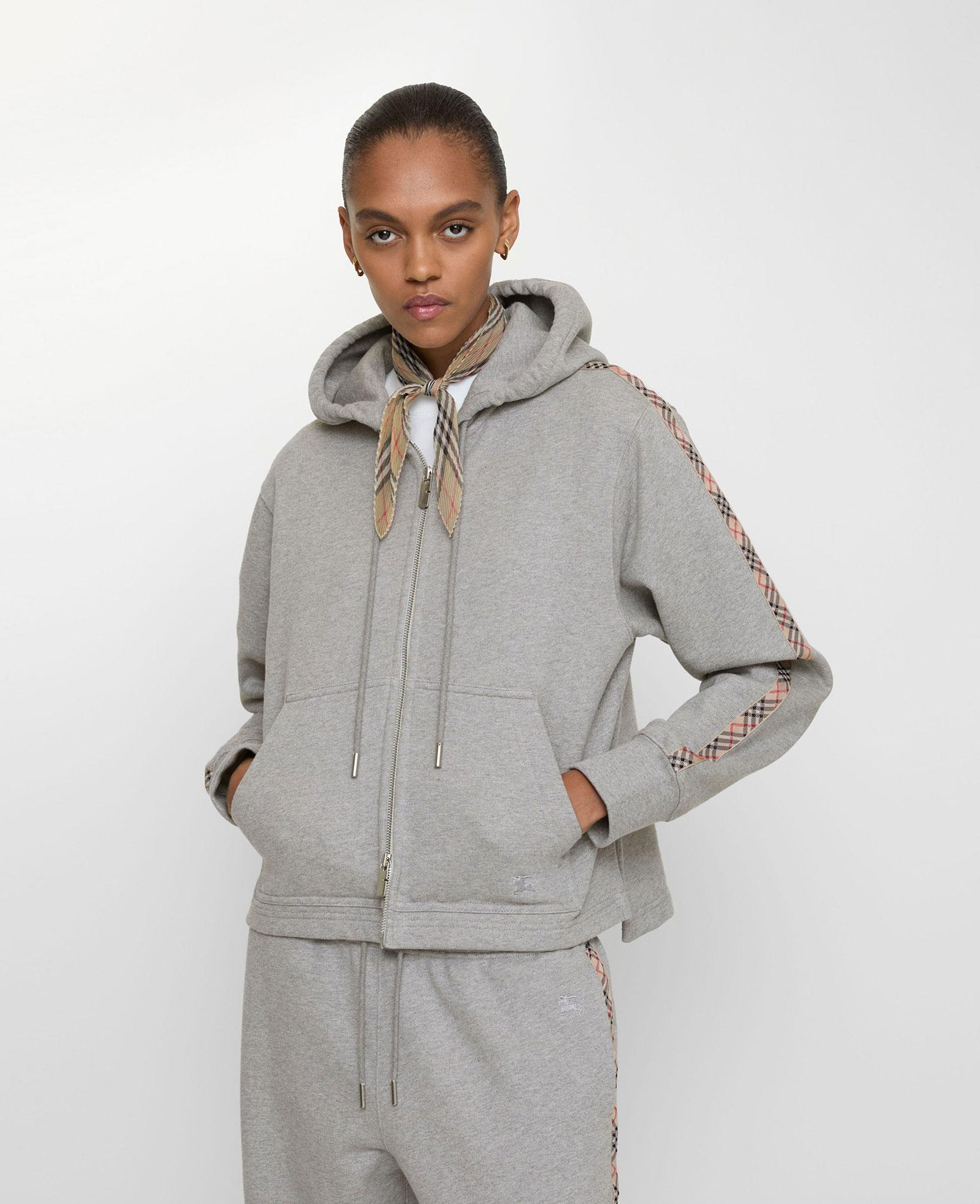 Burberry Harper Kadın Gri Hoodie