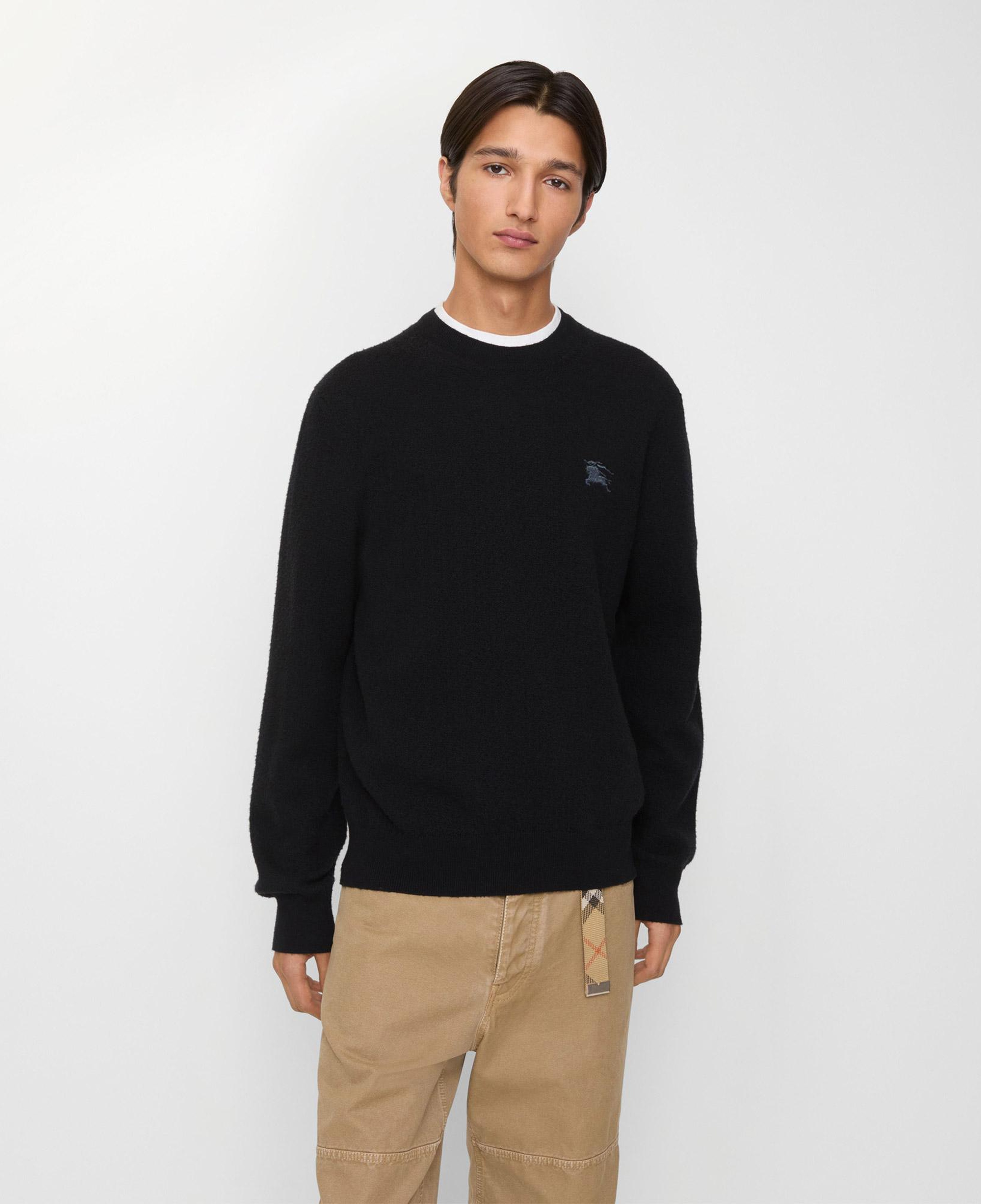 Burberry Clifford Erkek Siyah Triko
