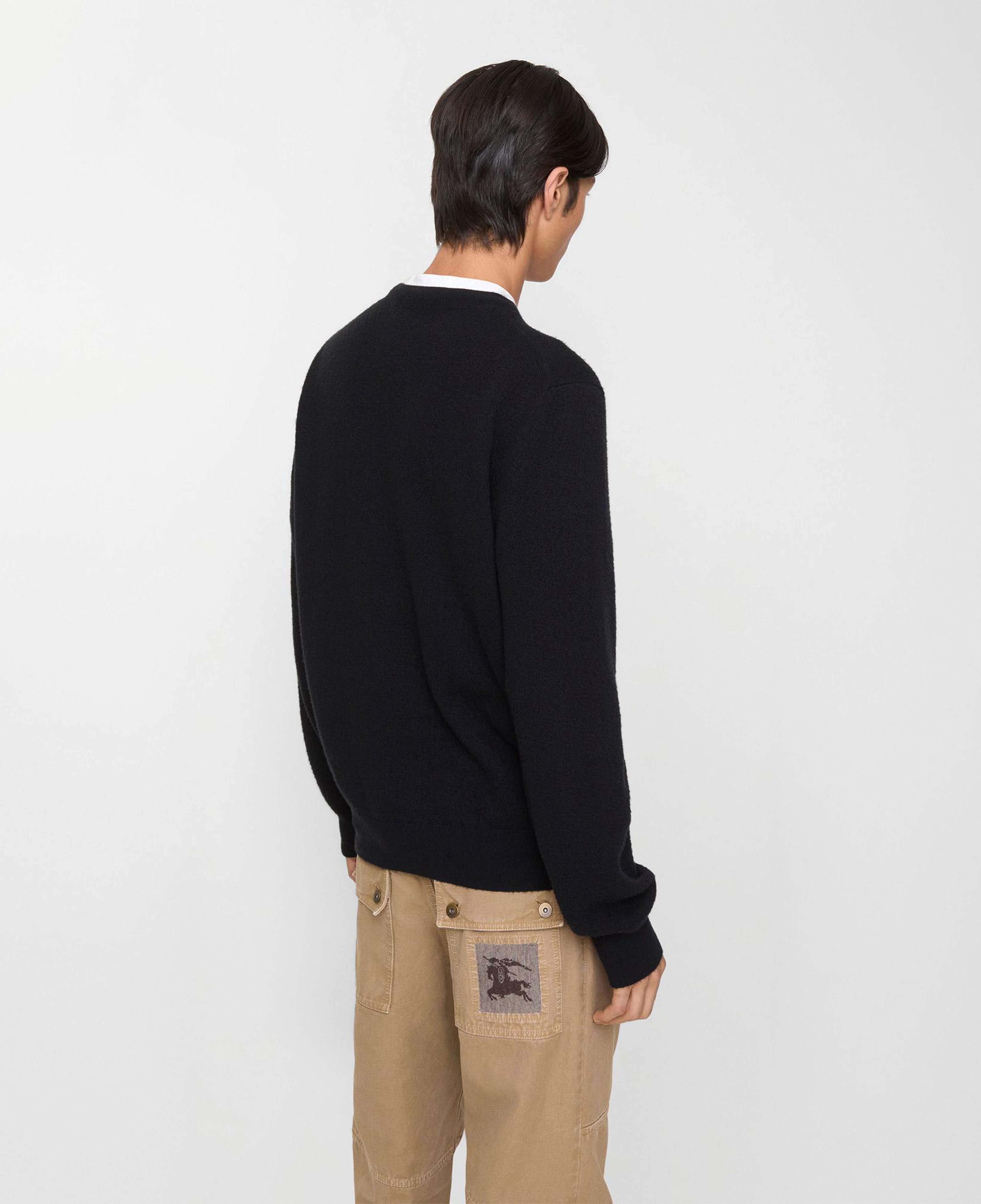 Burberry Clifford Erkek Siyah Triko