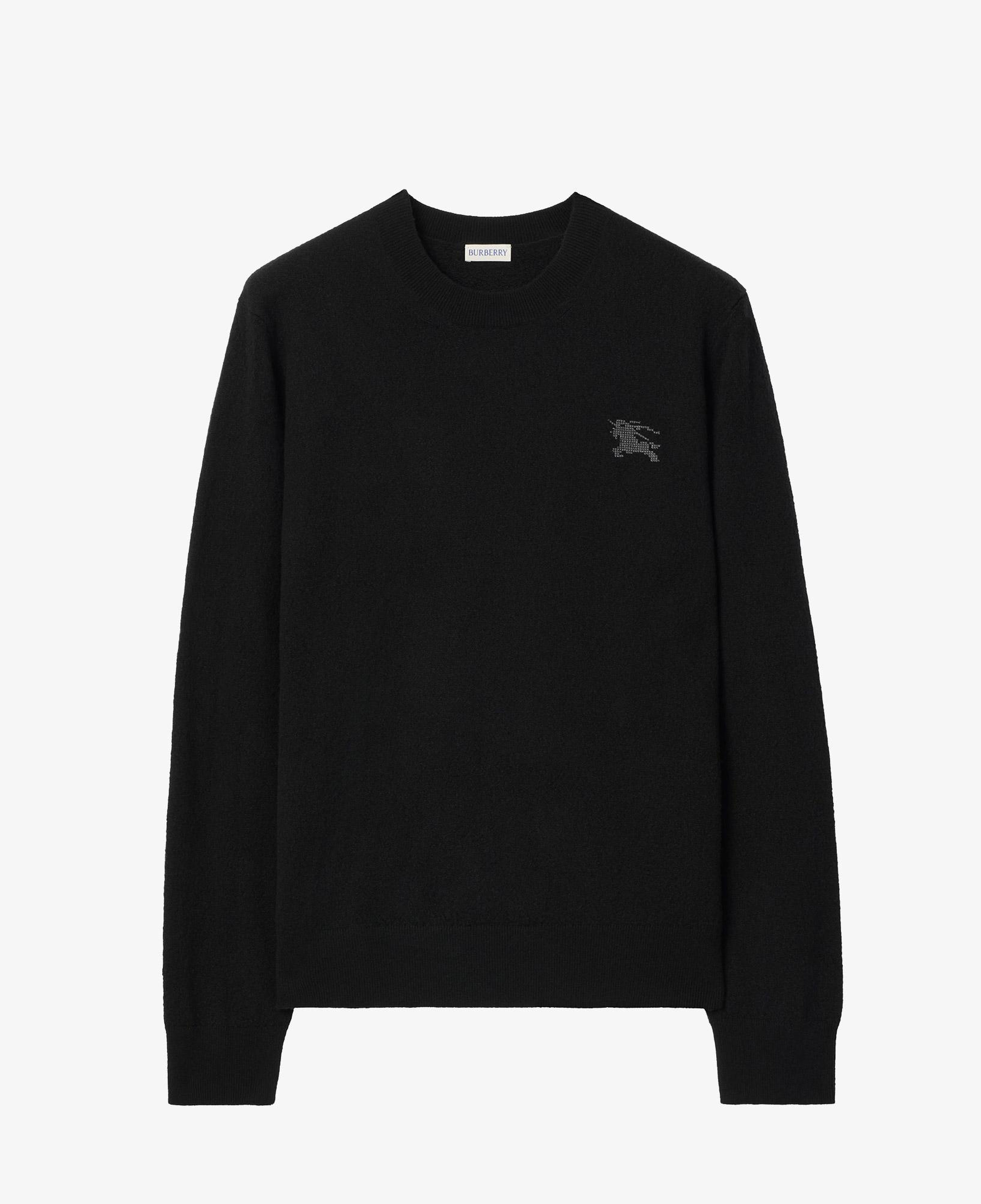 Burberry Clifford Erkek Siyah Triko