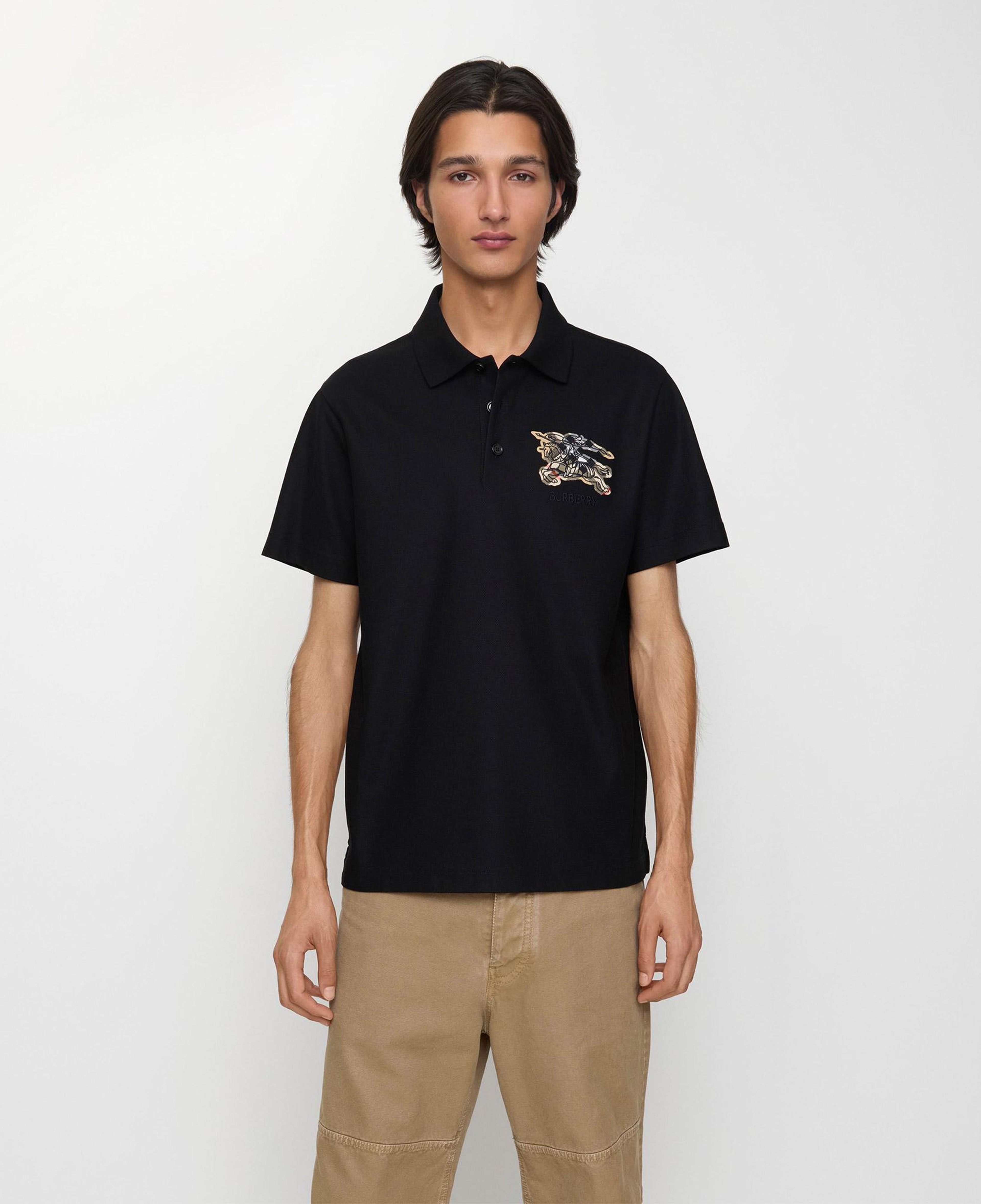 Burberry Evan Erkek Siyah Polo