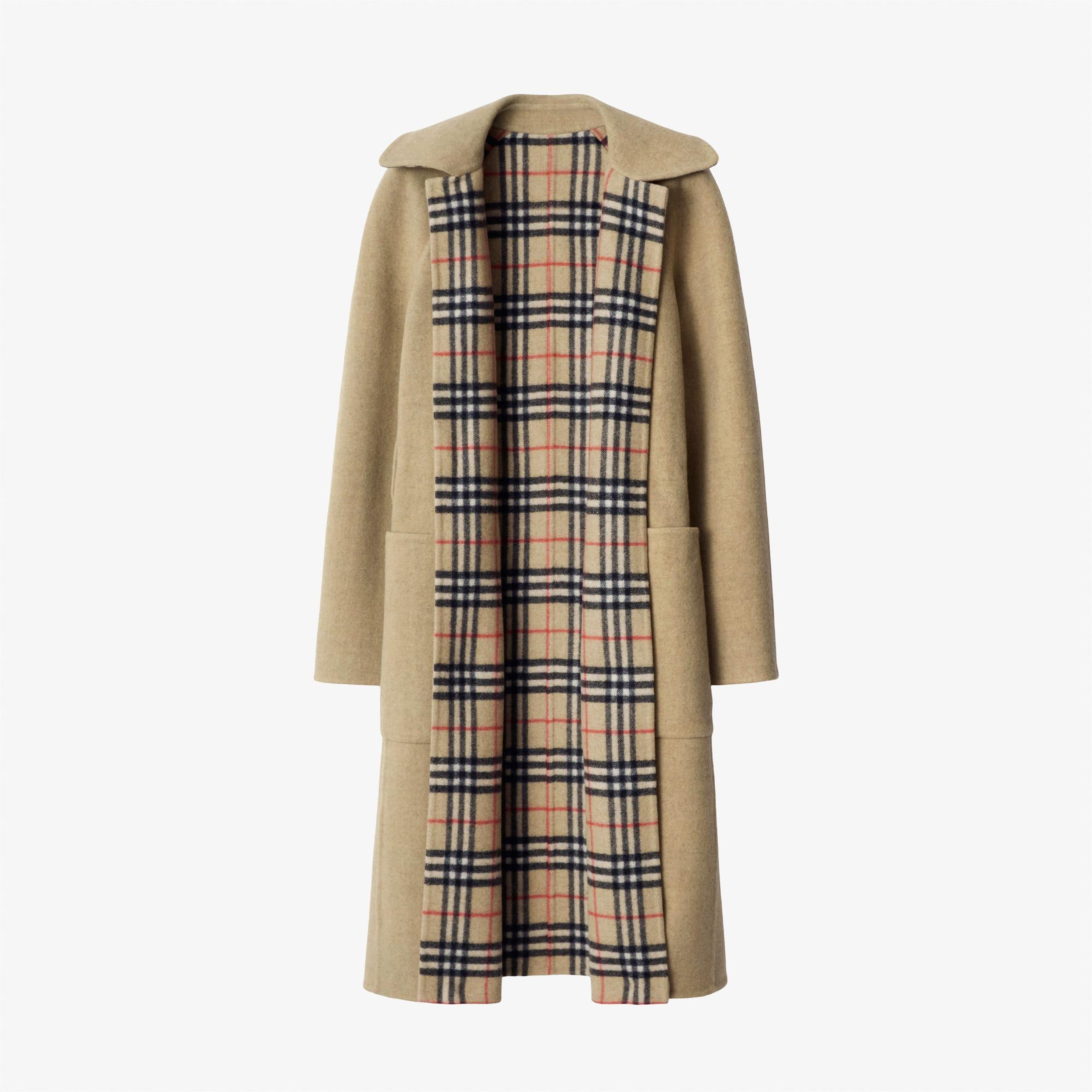 Burberry Tunbridge Kadın Bej Kaban