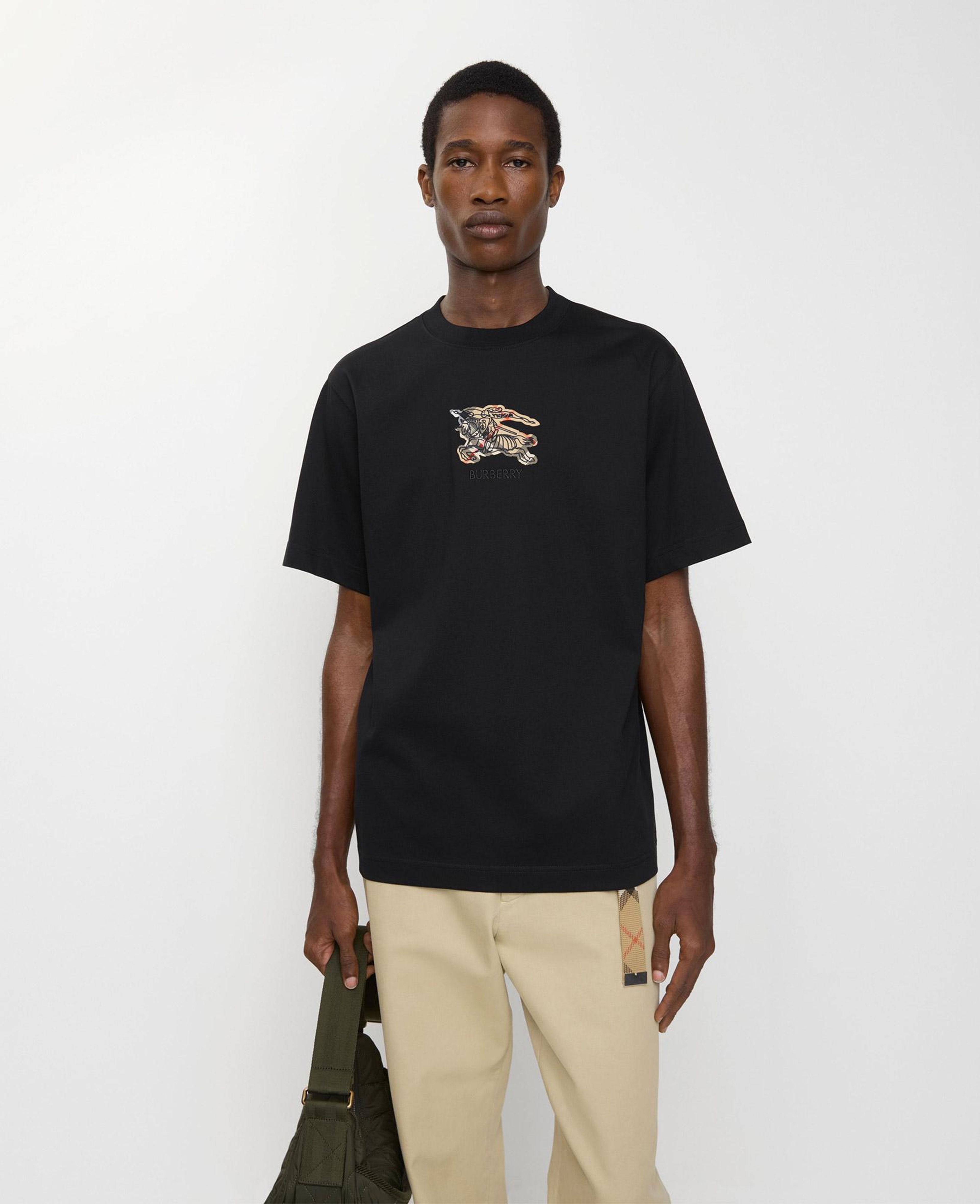 Burberry Seth Erkek Siyah T-Shirt