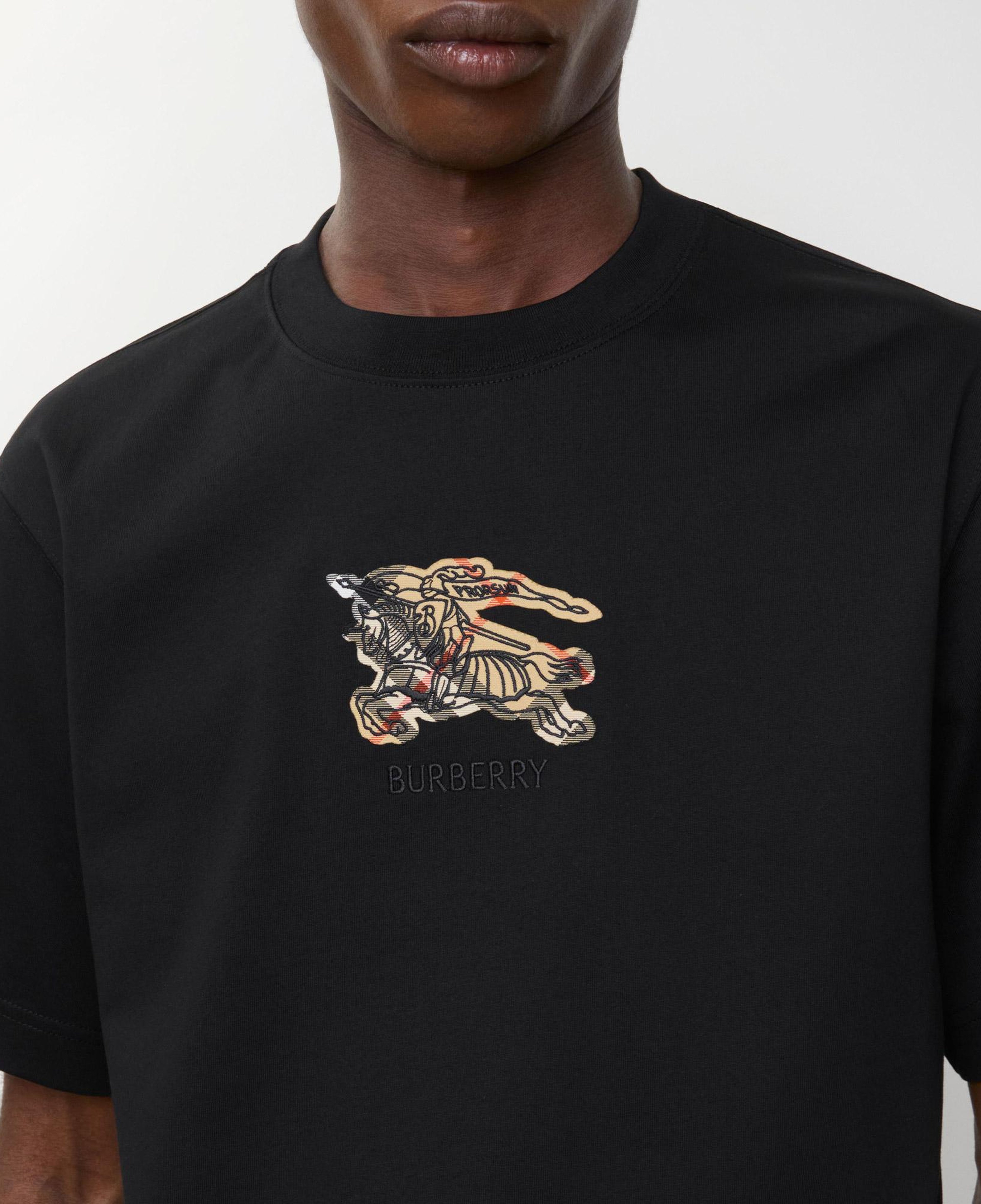Burberry Seth Erkek Siyah T-Shirt
