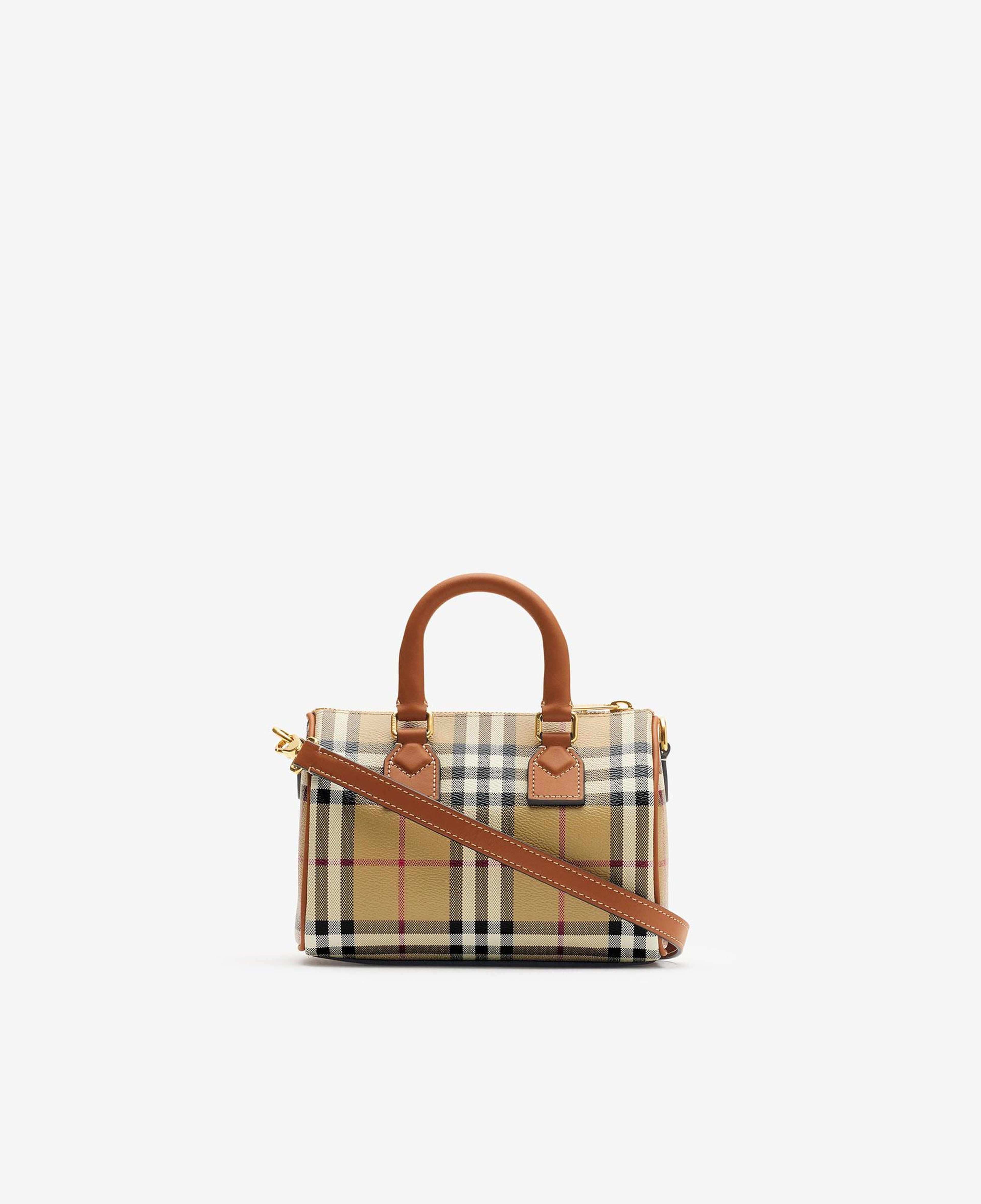 Burberry Bowling Kadın Bej El Çantası