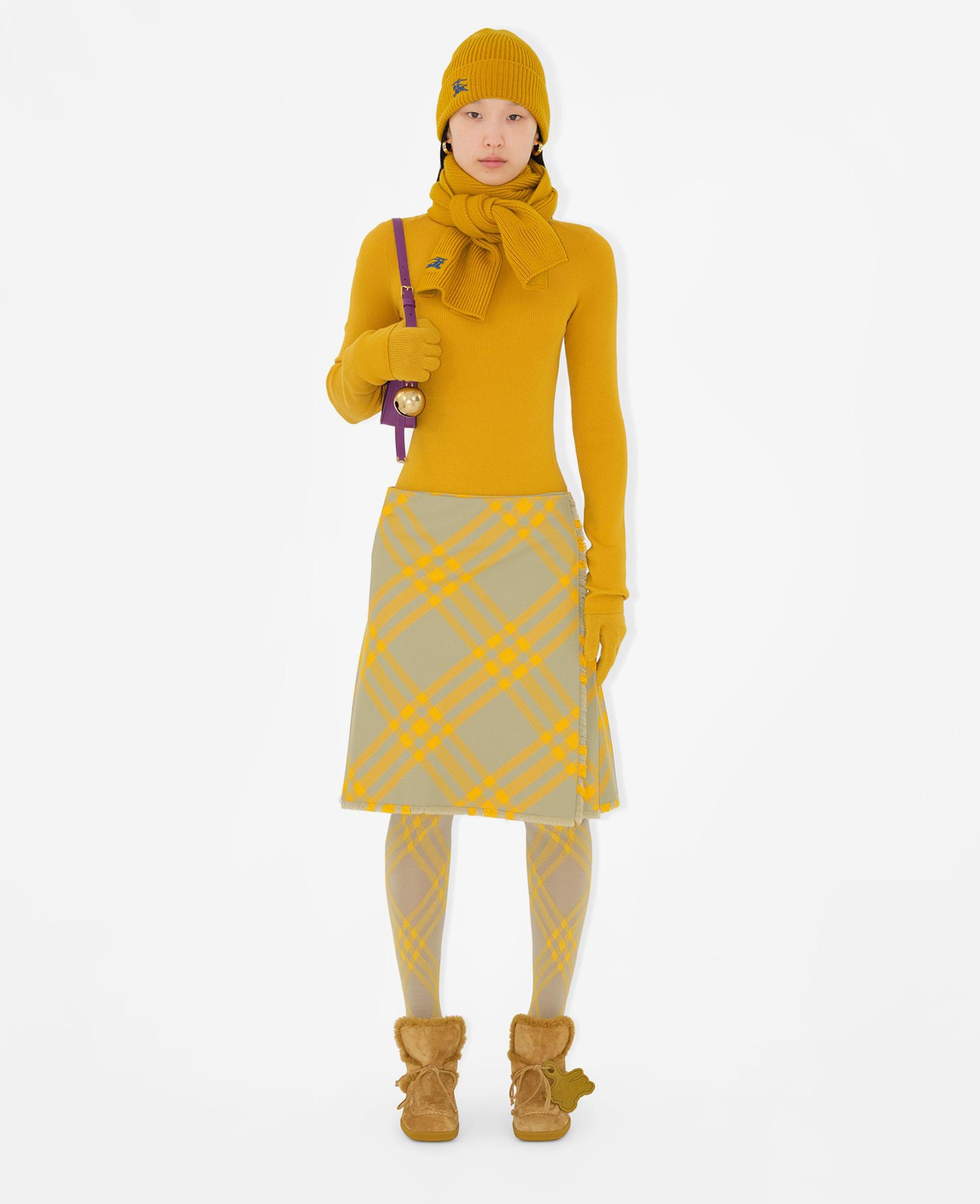 Burberry Unisex Sarı Bere