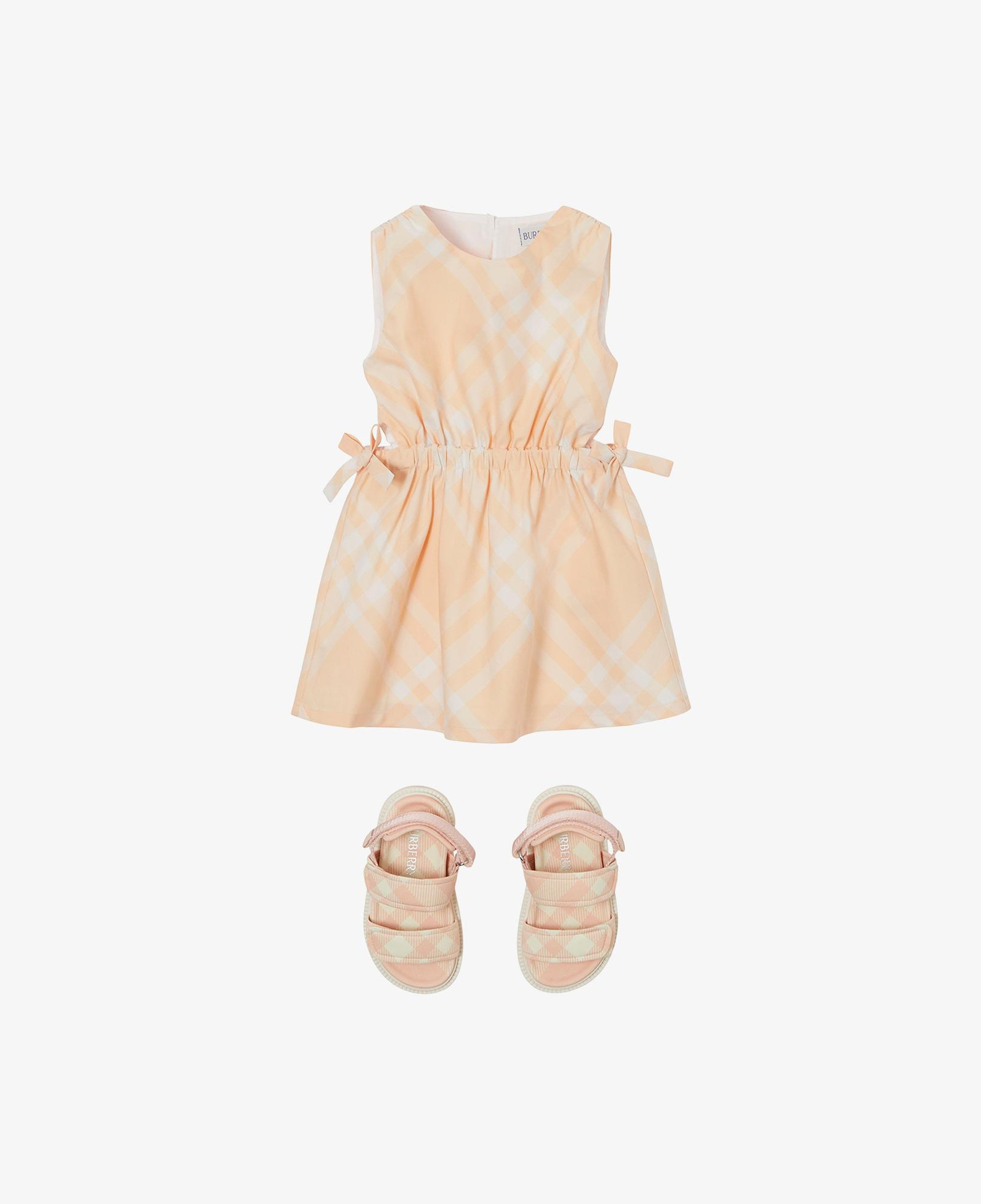 Burberry Çocuk Pembe Elbise
