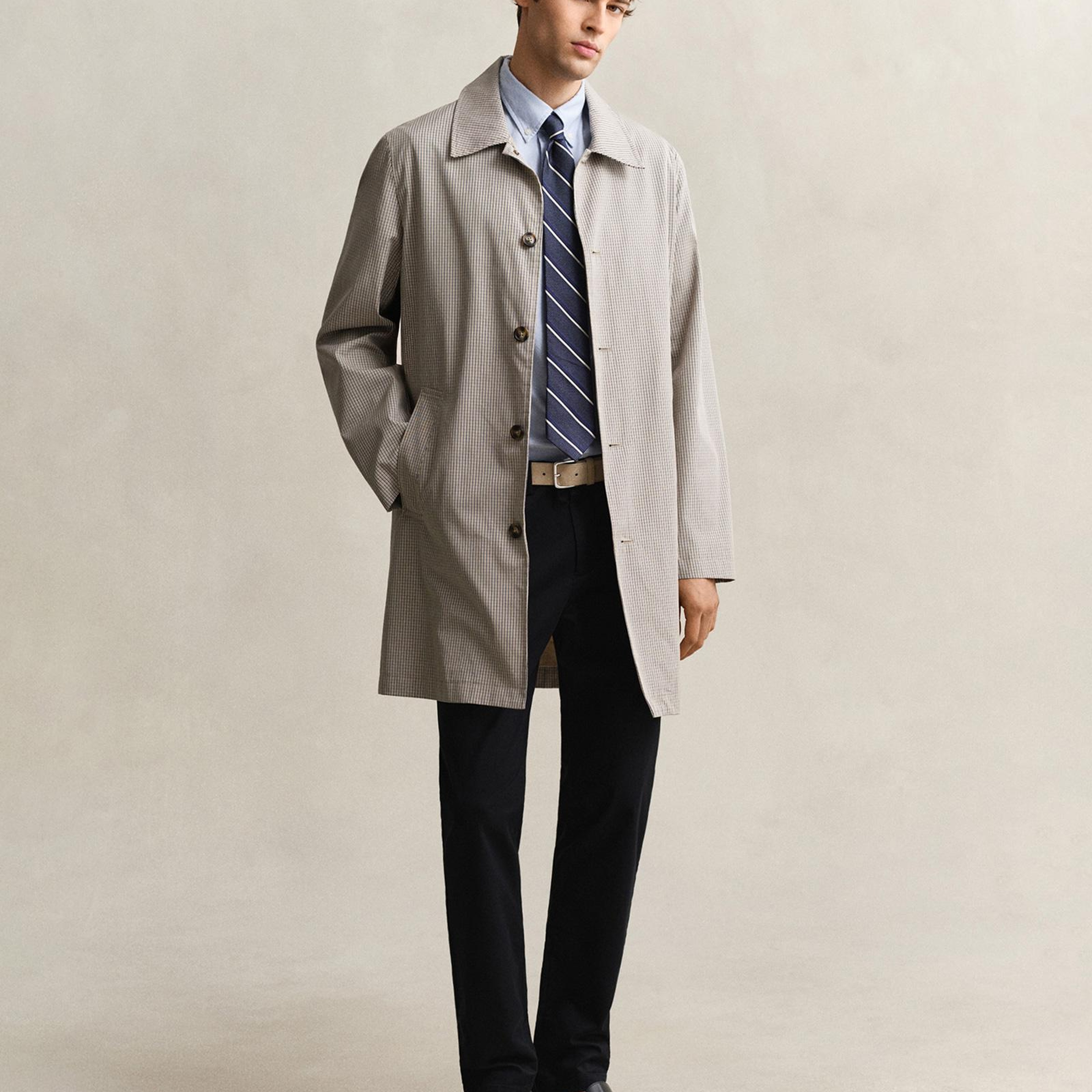 GANT Erkek Bej Regular Fit Ceket