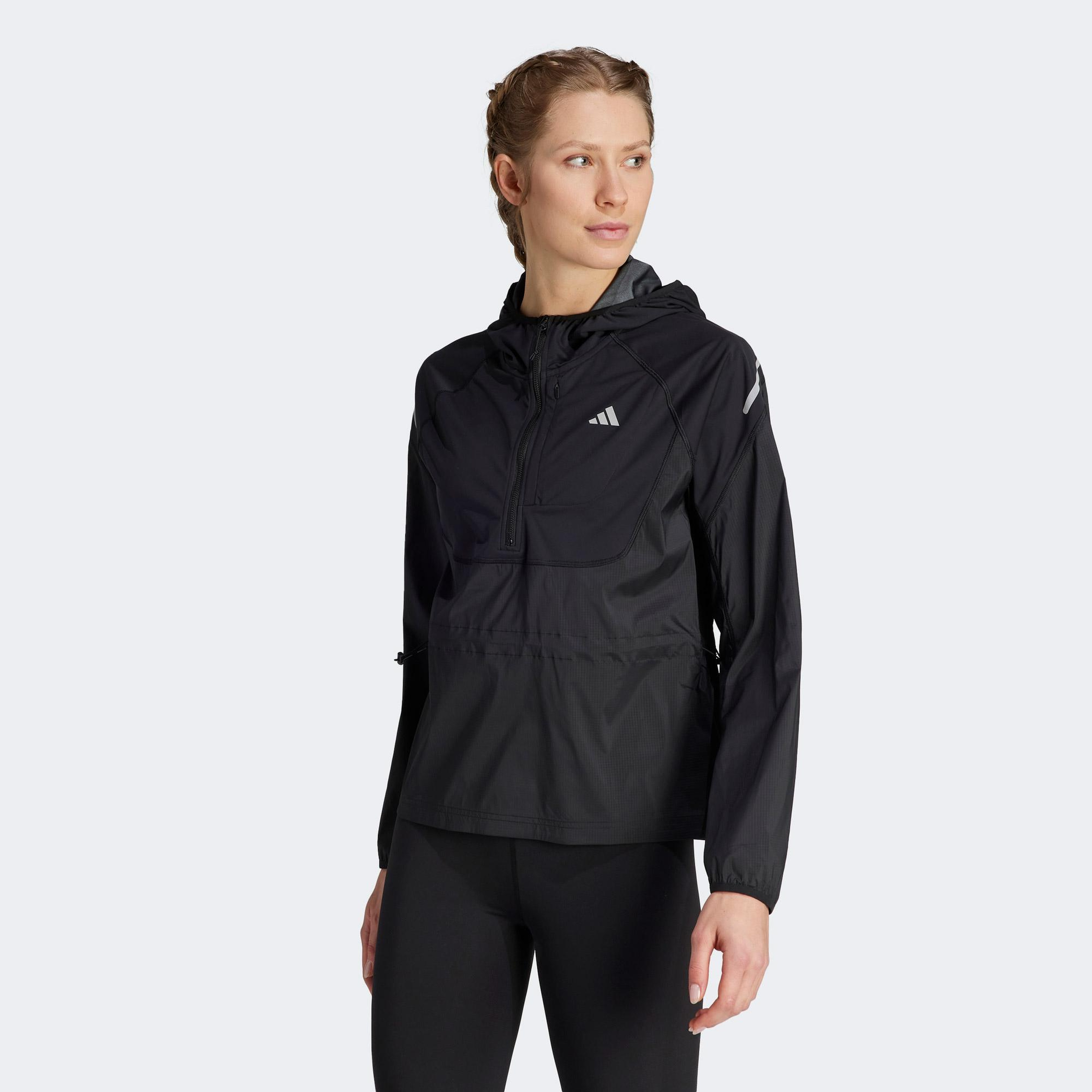 adidas Running Ultimate Kadın Siyah Koşu Ceketi
