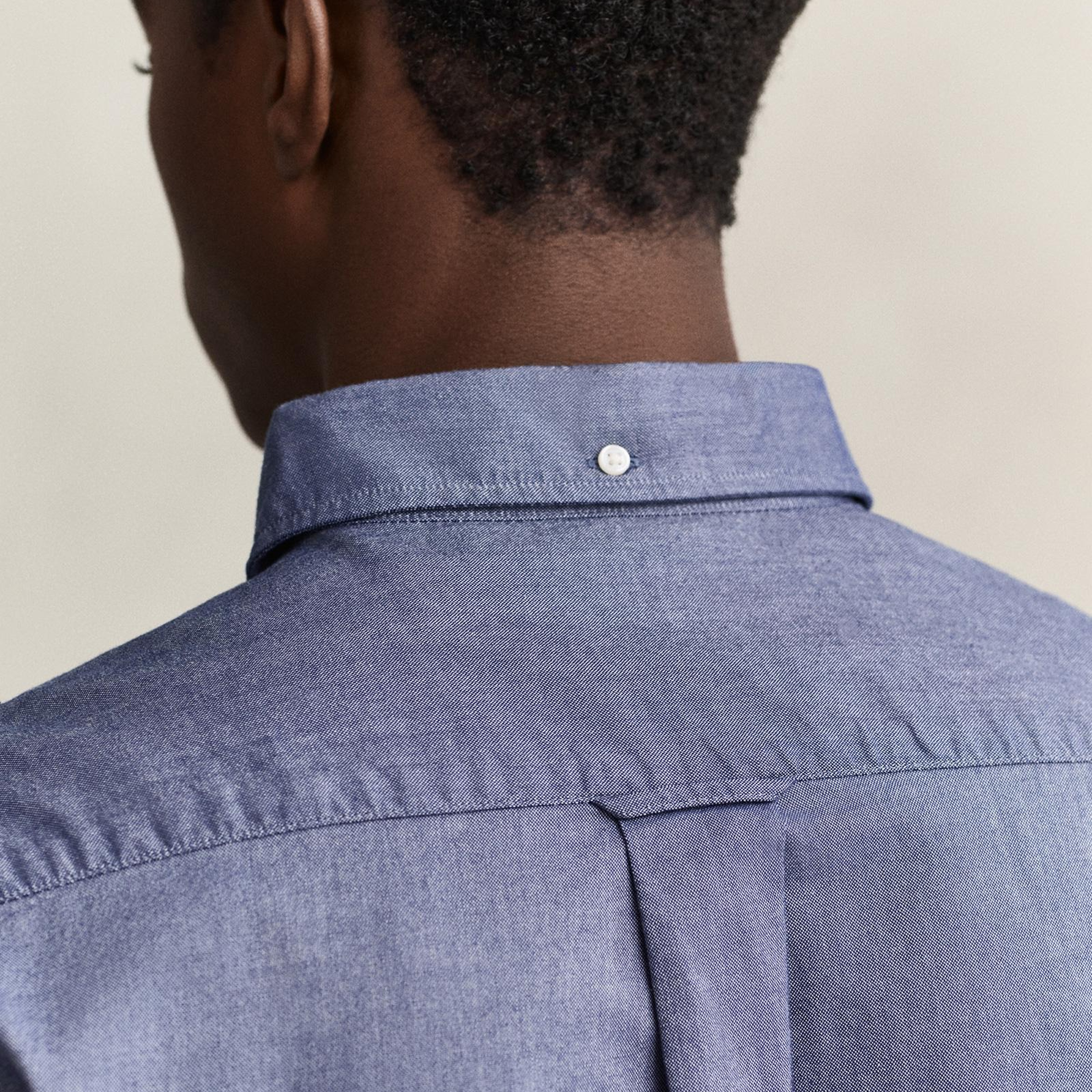 GANT Erkek Mavi Regular Fit Oxford Gömlek